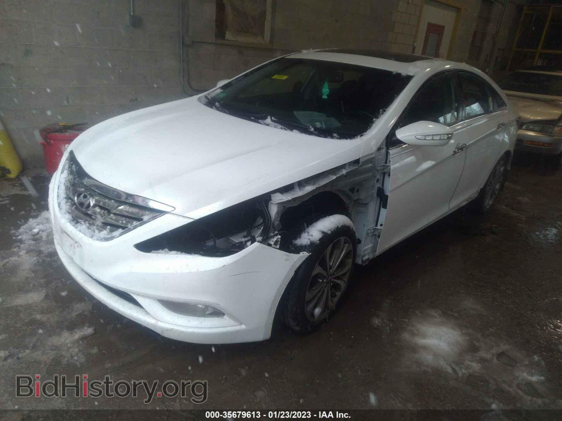 2013 HYUNDAI SONATA - VIN: 5NPEC4AB1DH666295 - Фото 2
