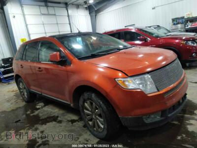 2008 Ford EDGE Limited, orange — VIN 2FMDK49C88BB06976, IAAI