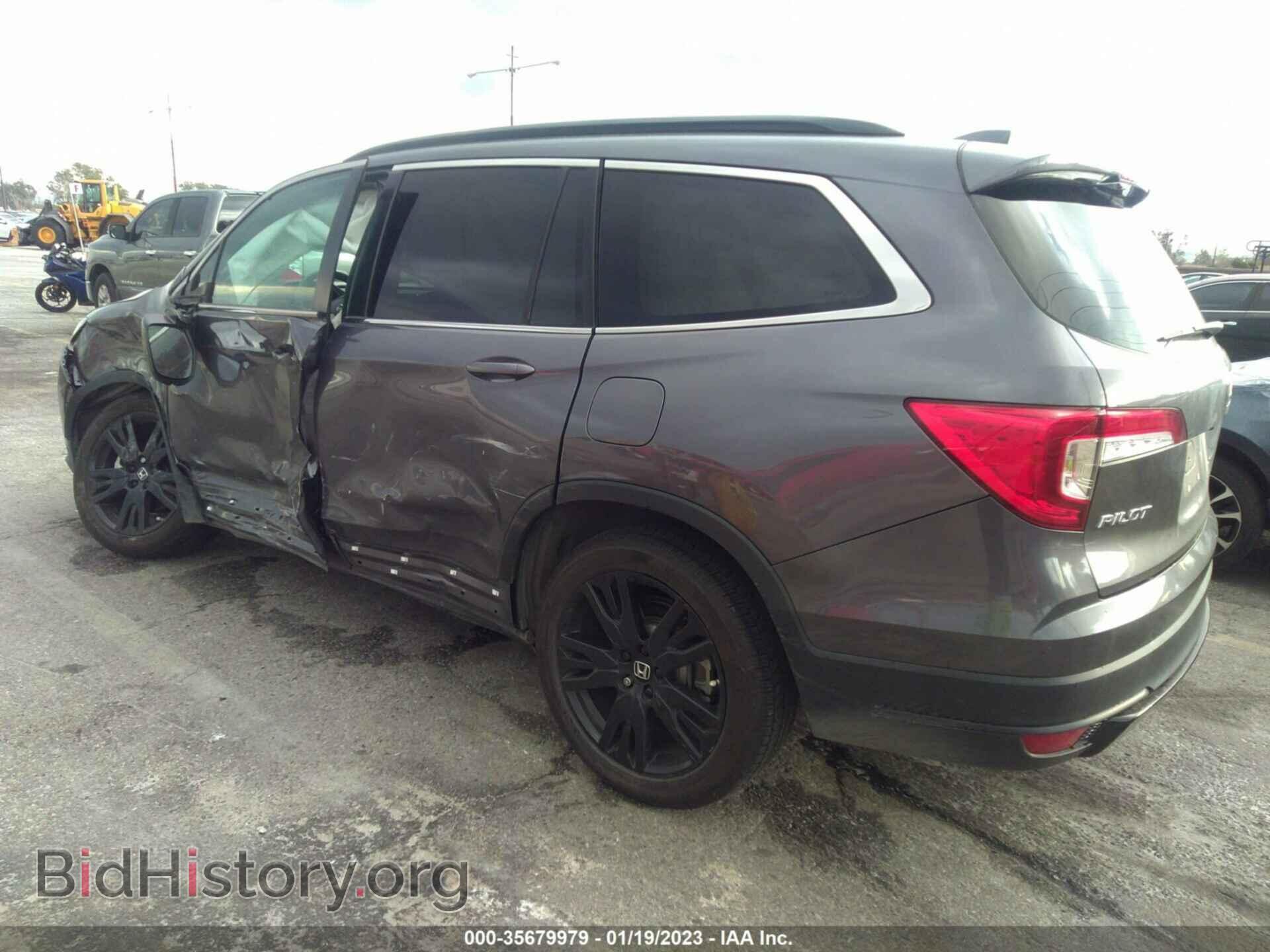 2021 HONDA PILOT - VIN: 5FNYF5H20MB005243 - Фото 3