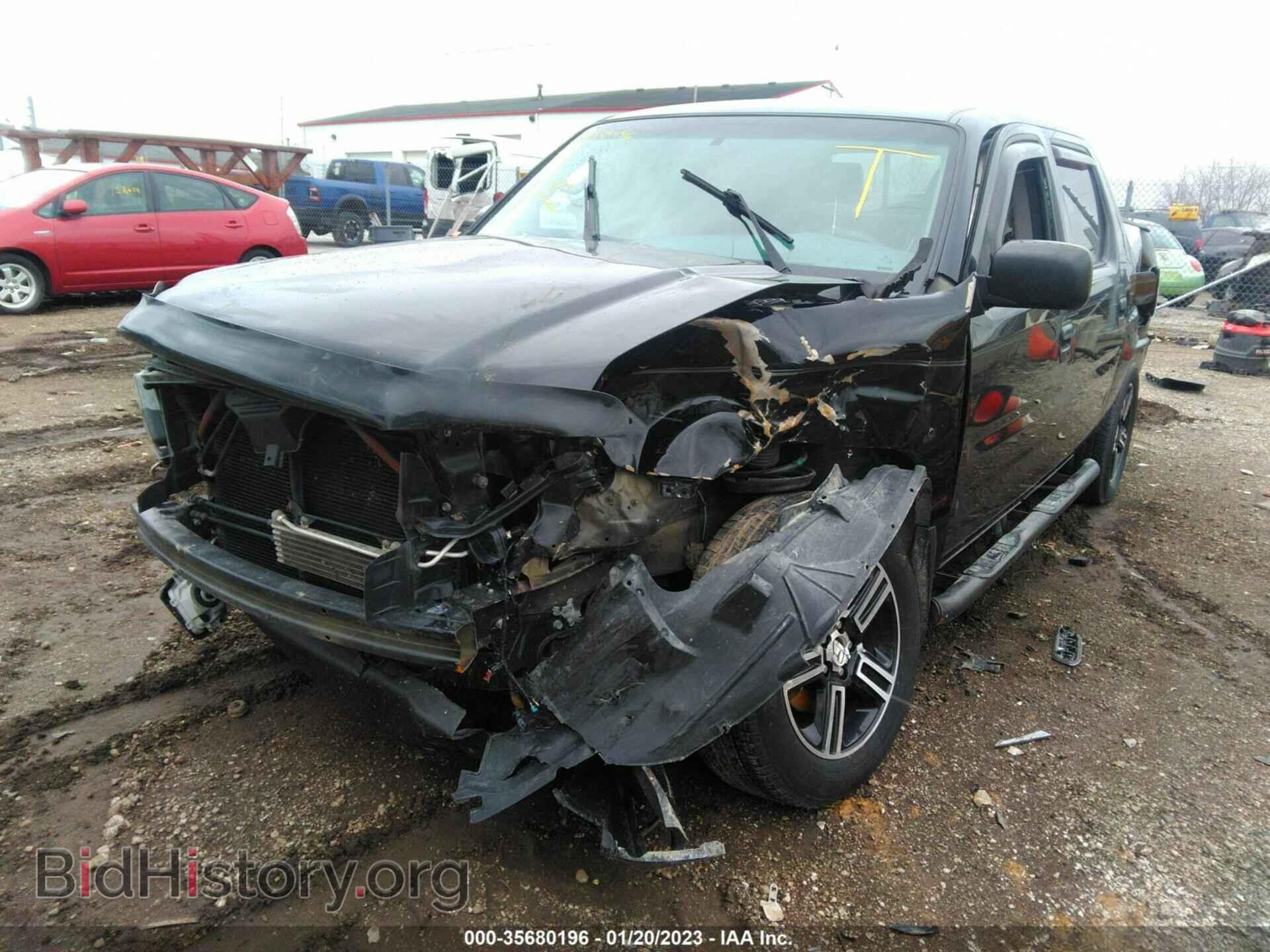 2012 HONDA RIDGELINE - VIN: 5FPYK1F71CB454505 - Фото 2