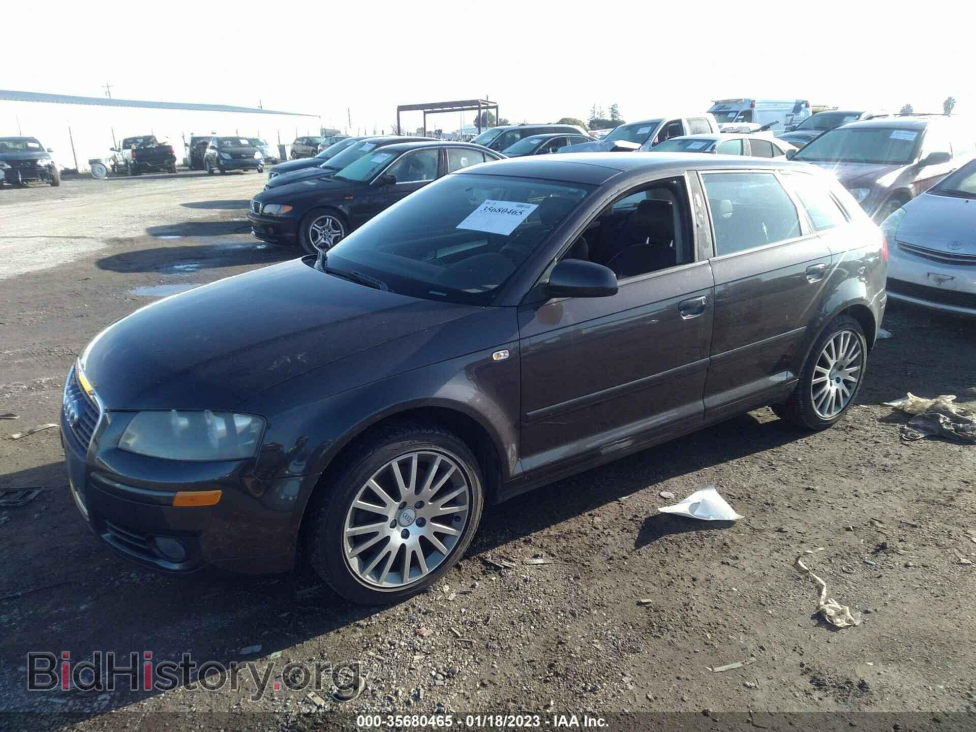 2008 AUDI A3 - VIN: WAUNF78P58A036221 - Фото 2