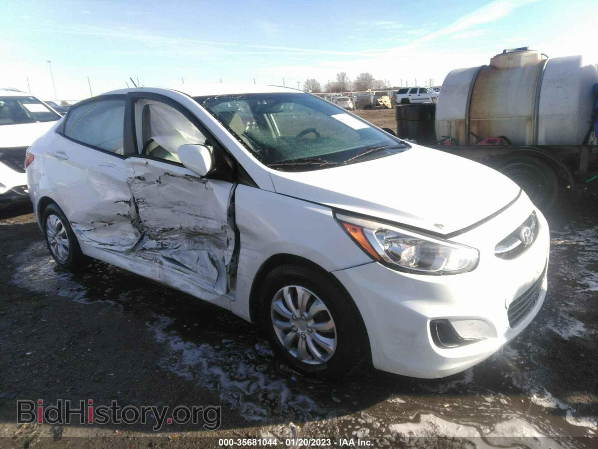 Photo KMHCT4AEXGU978168 - HYUNDAI ACCENT 2016