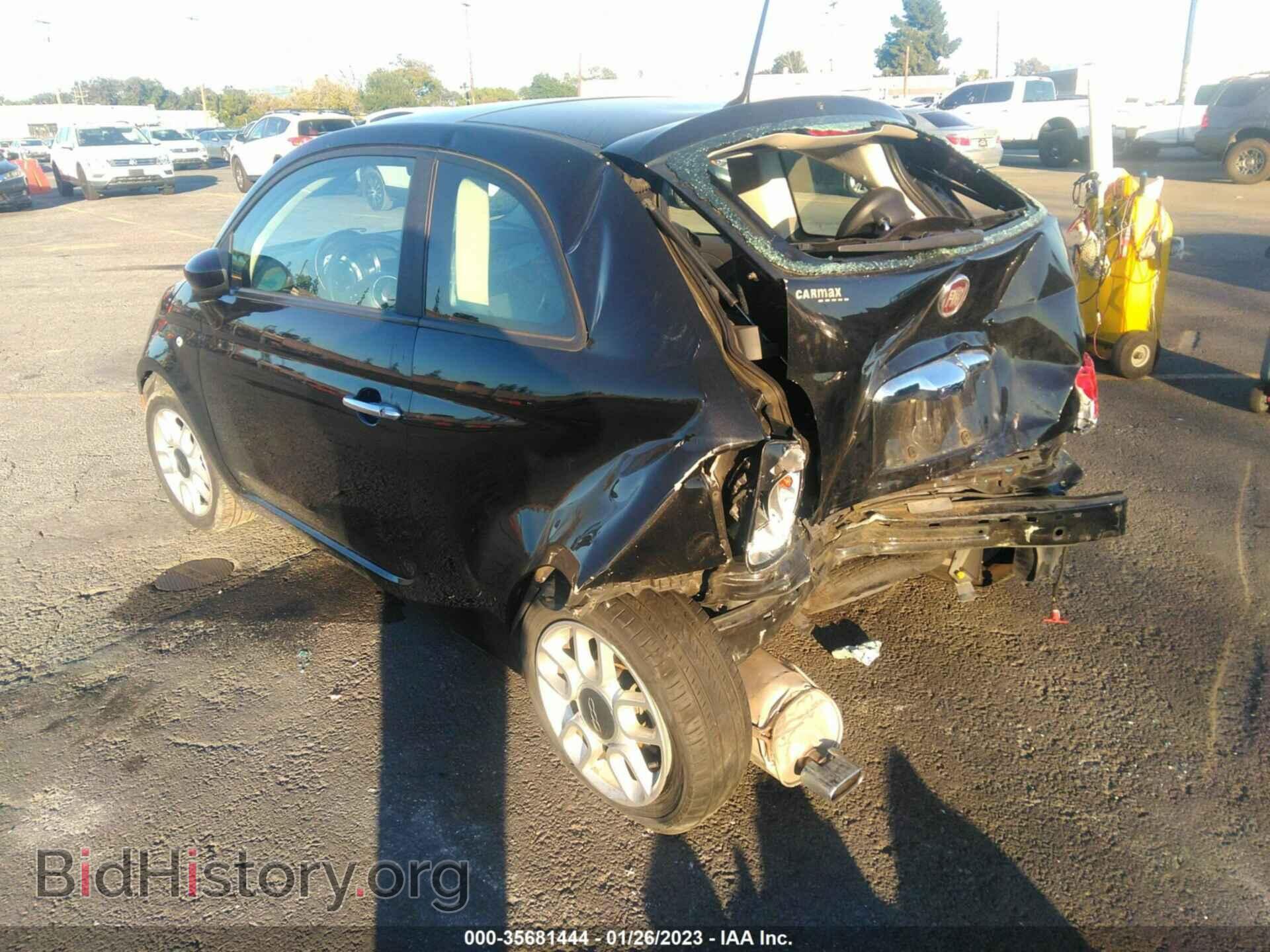 2012 FIAT 500 - VIN: 3C3CFFAR9CT211740 - Photo 3