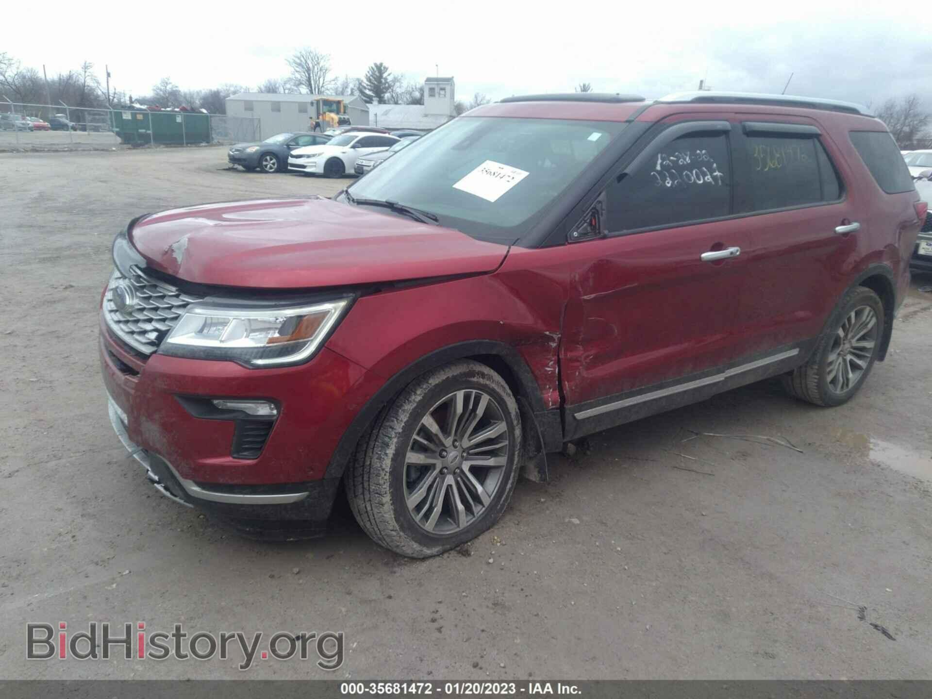2018 FORD EXPLORER - VIN: 1FM5K8HTXJGB48755 - Фото 2