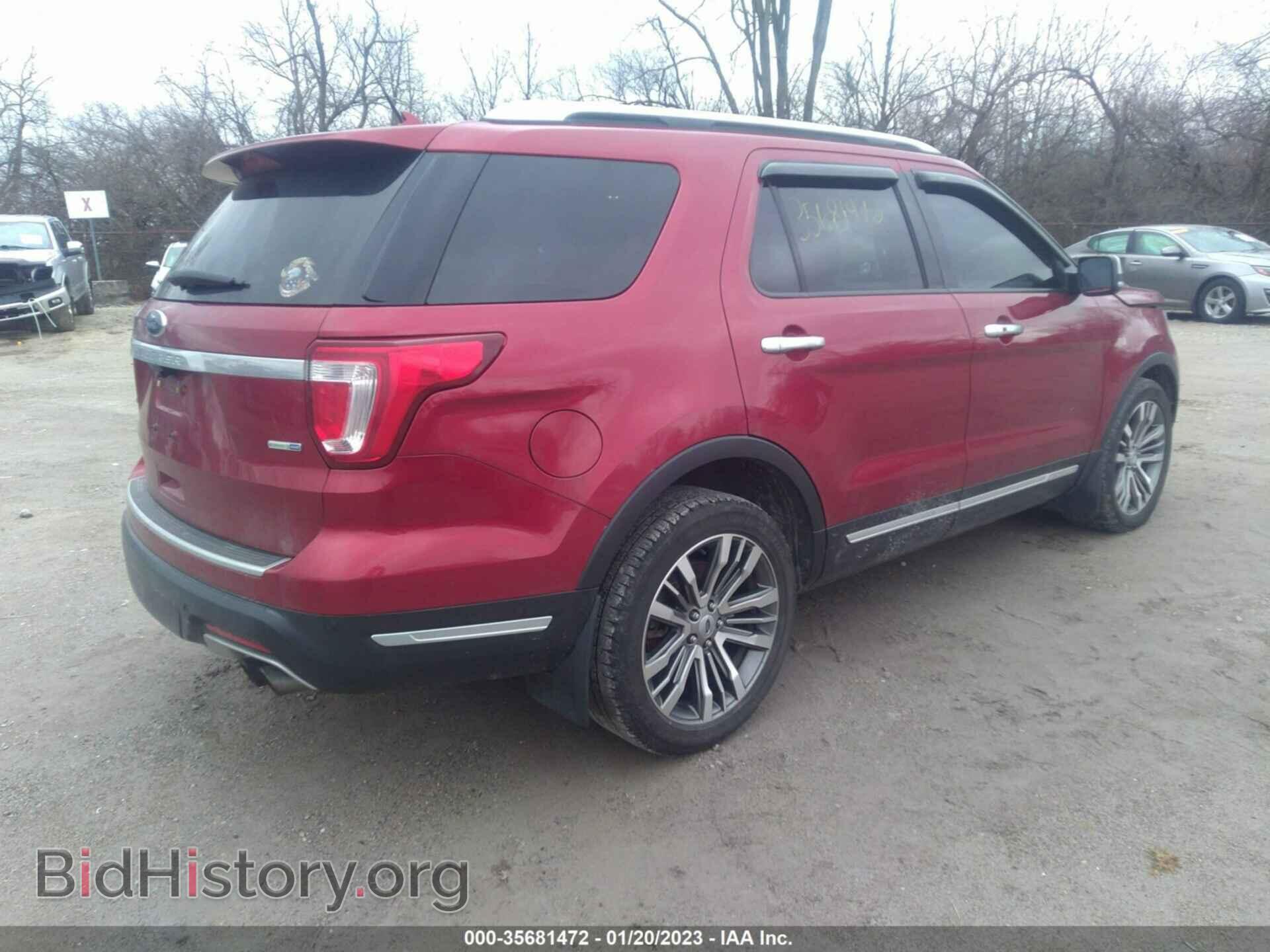 2018 FORD EXPLORER - VIN: 1FM5K8HTXJGB48755 - Фото 4