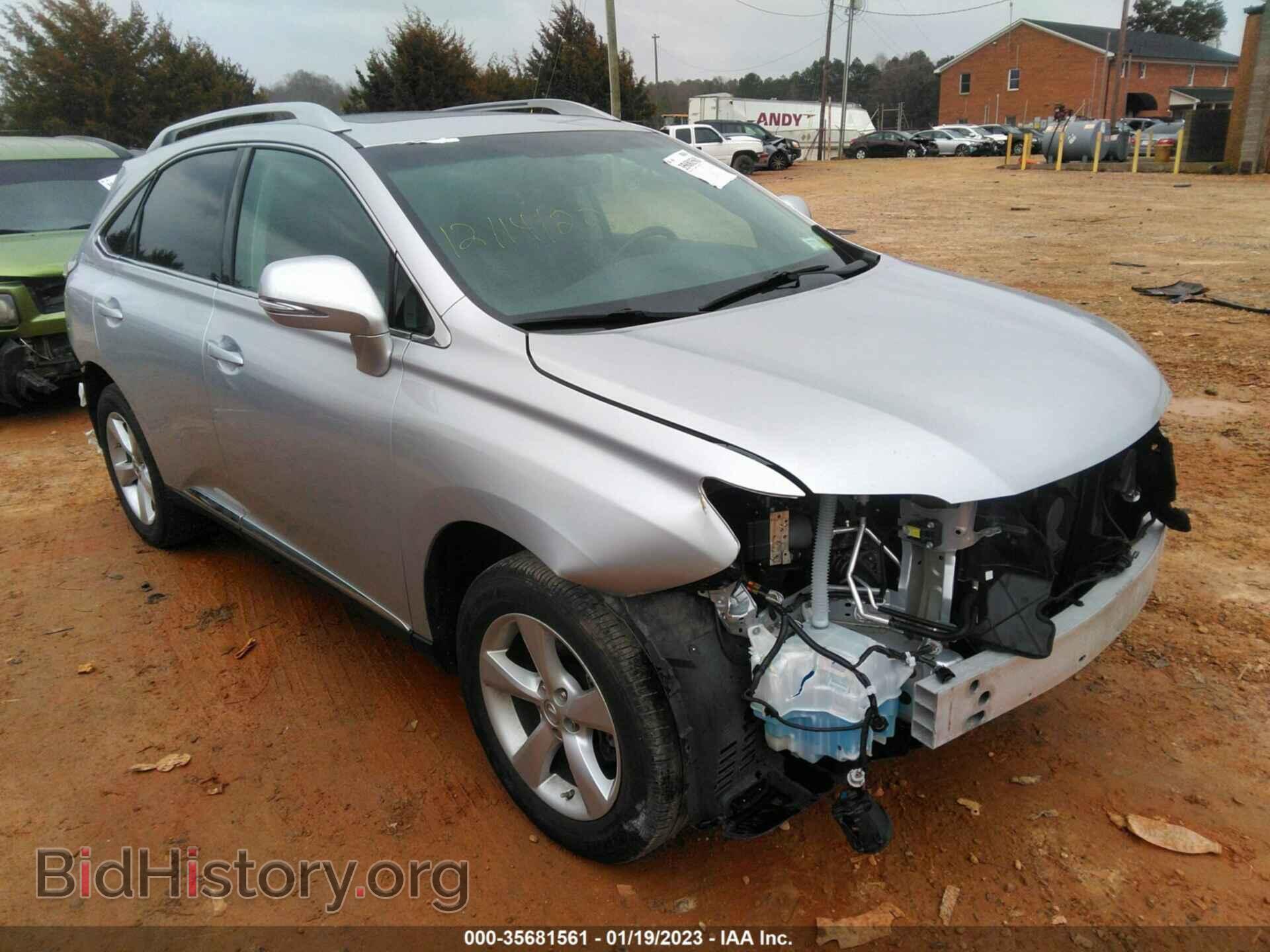 Фотография 2T2BK1BA9DC213101 - LEXUS RX 350 2013