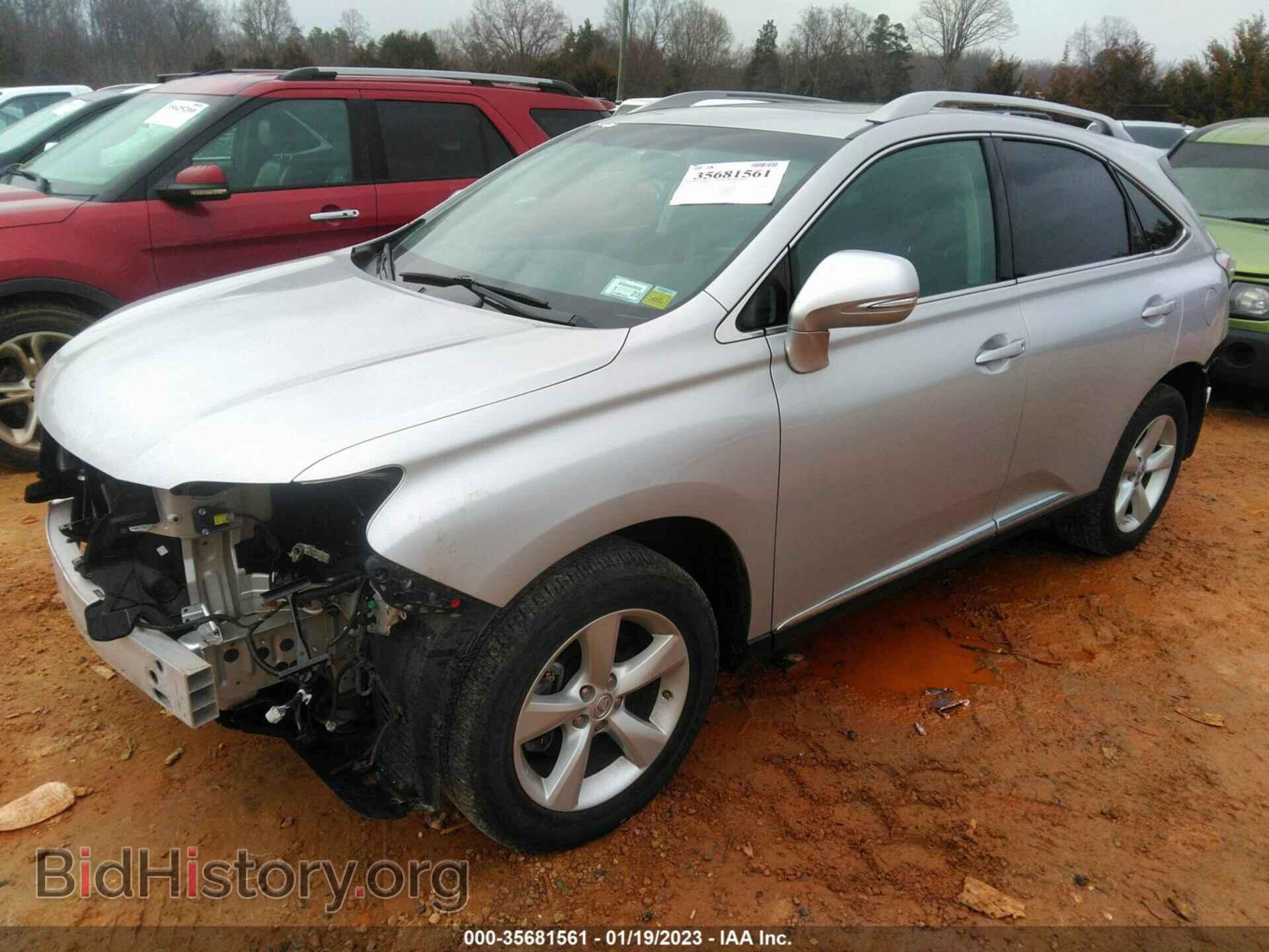 2013 LEXUS RX 350 - VIN: 2T2BK1BA9DC213101 - Фото 2