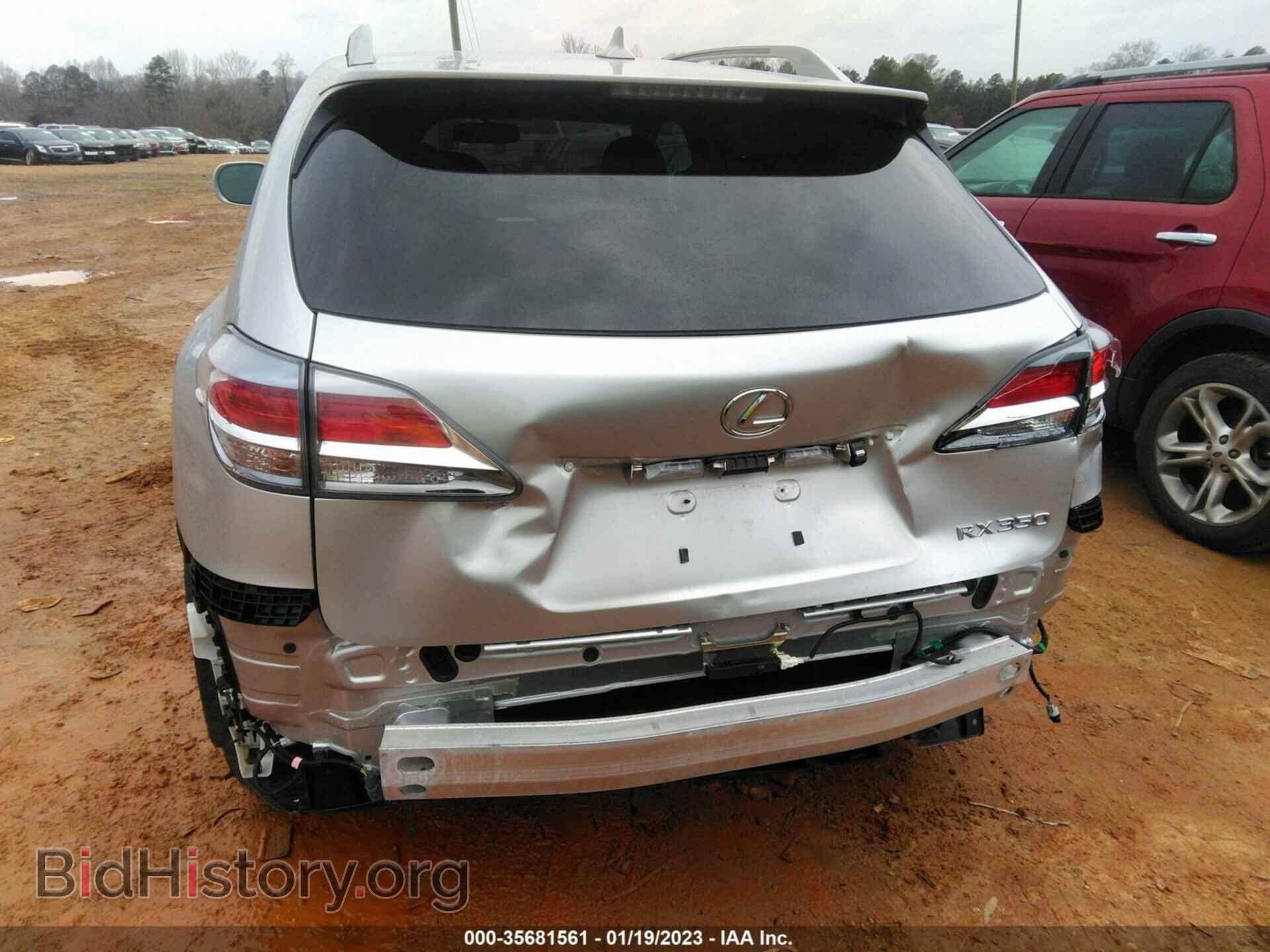 2013 LEXUS RX 350 - VIN: 2T2BK1BA9DC213101 - Фото 6