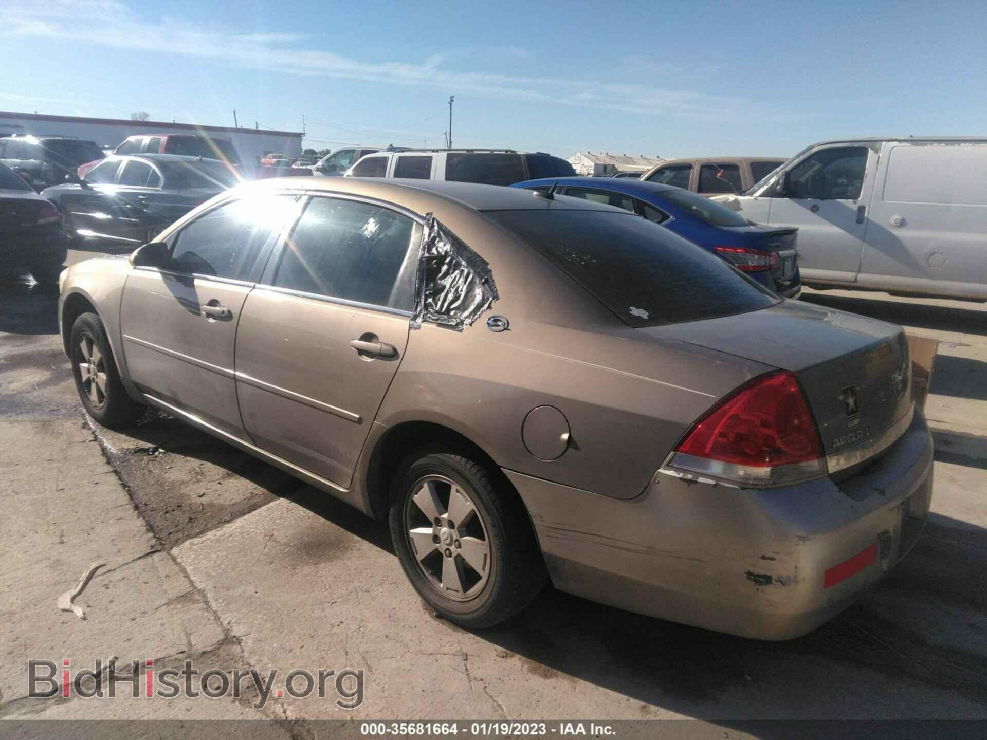 2006 CHEVROLET IMPALA - VIN: 2G1WT58K569433289 - Фото 3