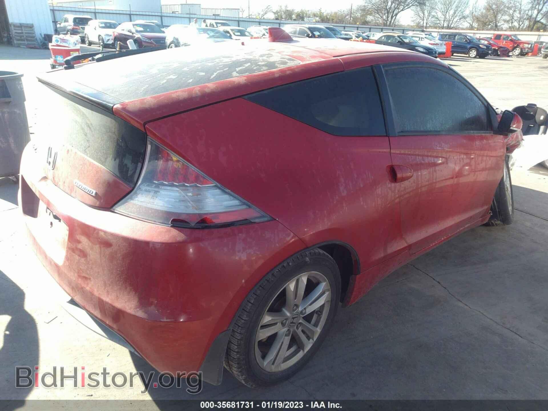 2012 HONDA CR-Z - VIN: JHMZF1D41CS004302 - Фото 4
