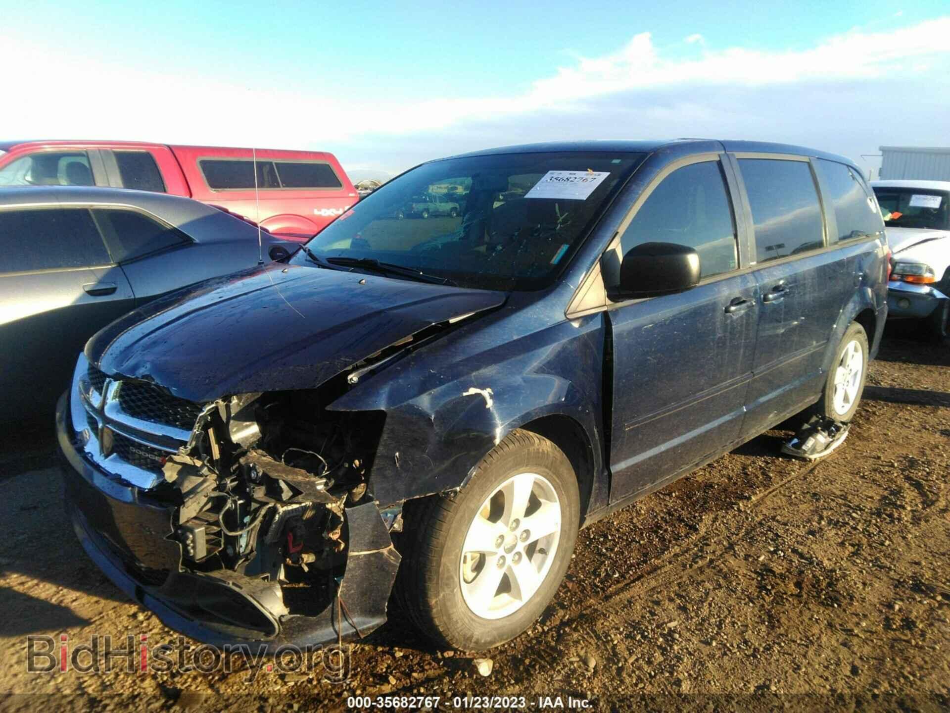 2013 DODGE GRAND CARAVAN - VIN: 2C4RDGBG5DR619168 - Фото 2