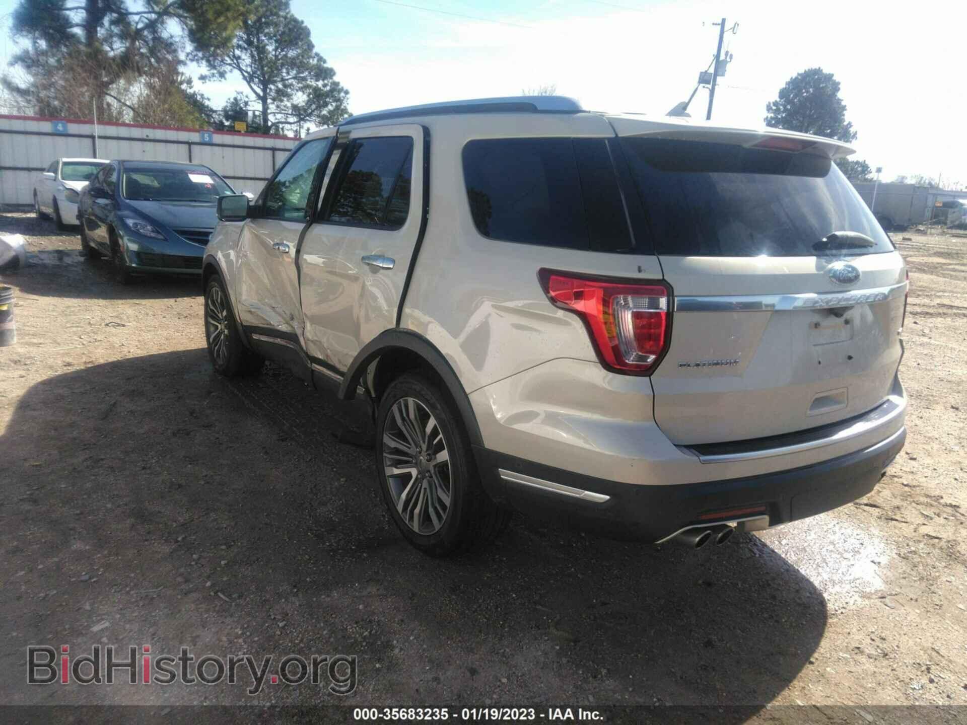 2018 FORD EXPLORER - VIN: 1FM5K8HT2JGA76644 - Фото 3