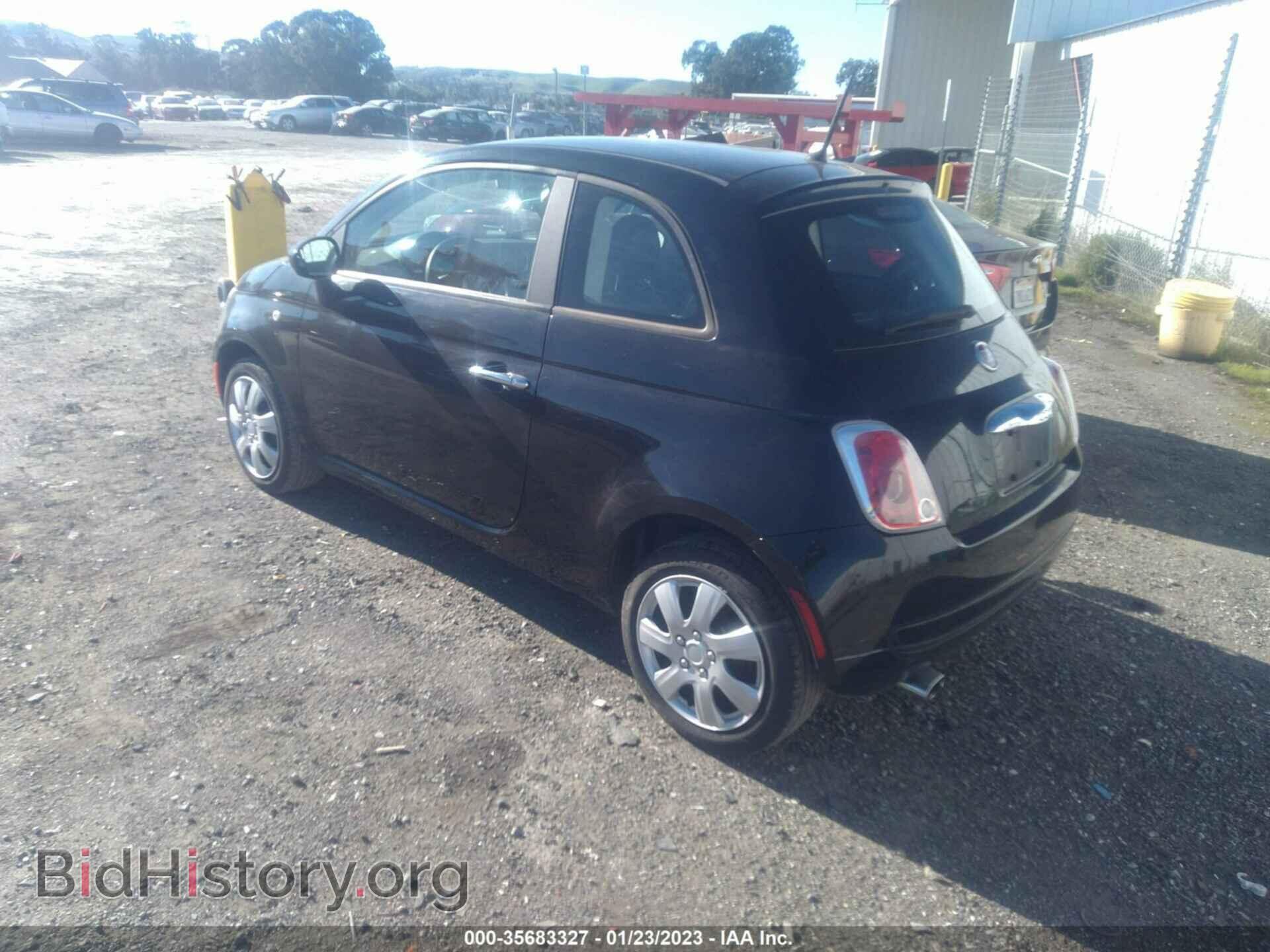 2013 FIAT 500 - VIN: 3C3CFFAR5DT740880 - Фото 3