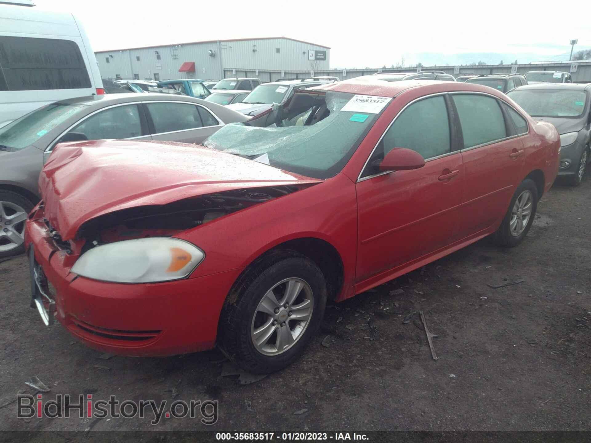2013 CHEVROLET IMPALA - VIN: 2G1WF5E33D1227050 - Фото 2