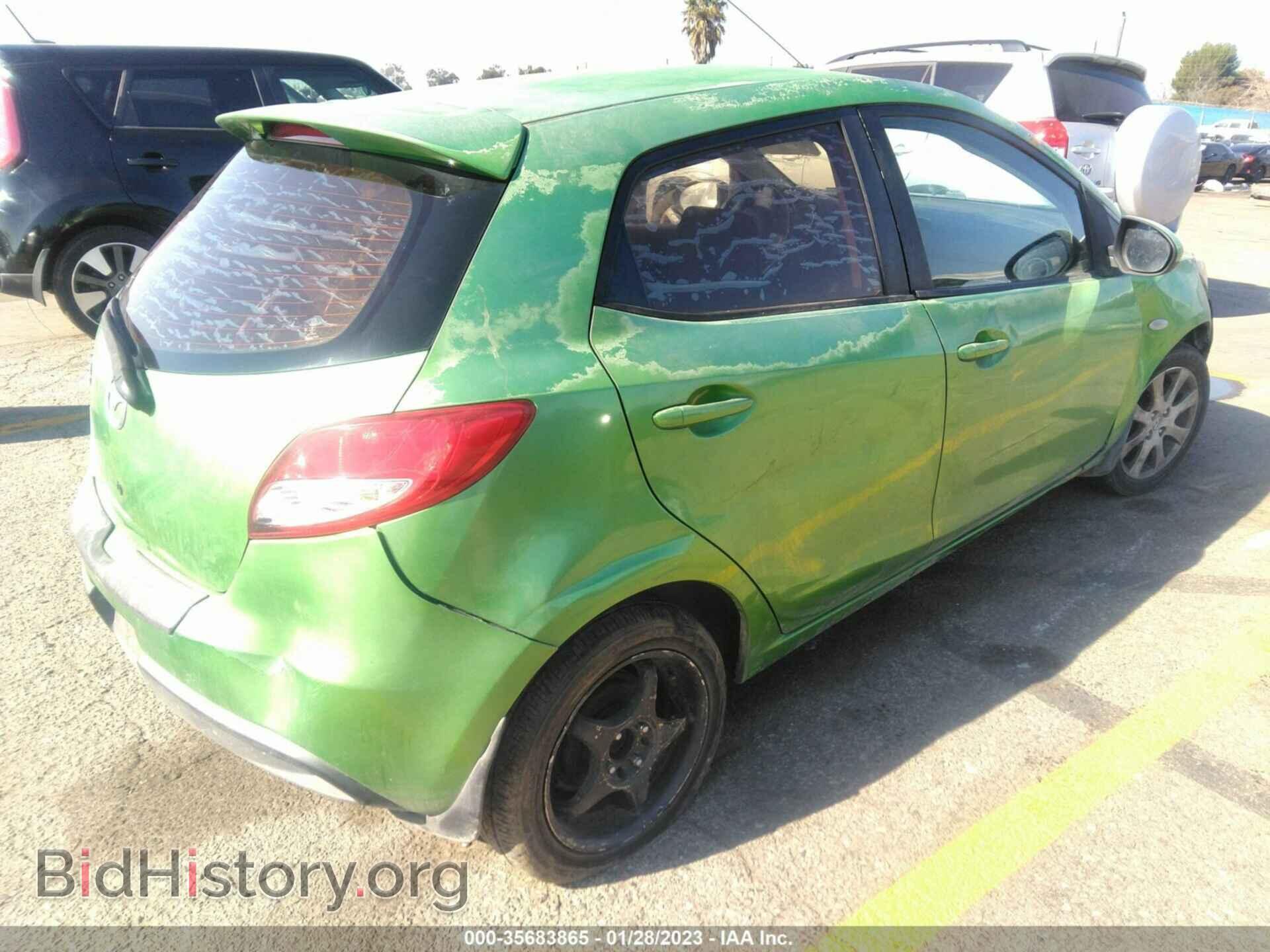 2012 MAZDA MAZDA2 - VIN: JM1DE1LZ6C0133465 - Фото 4
