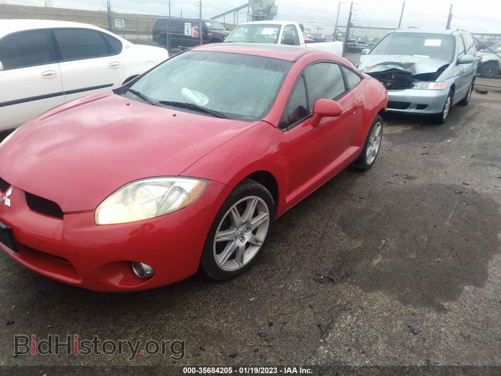 2007 MITSUBISHI ECLIPSE - VIN: 4A3AK34T27E006199 - Фото 2