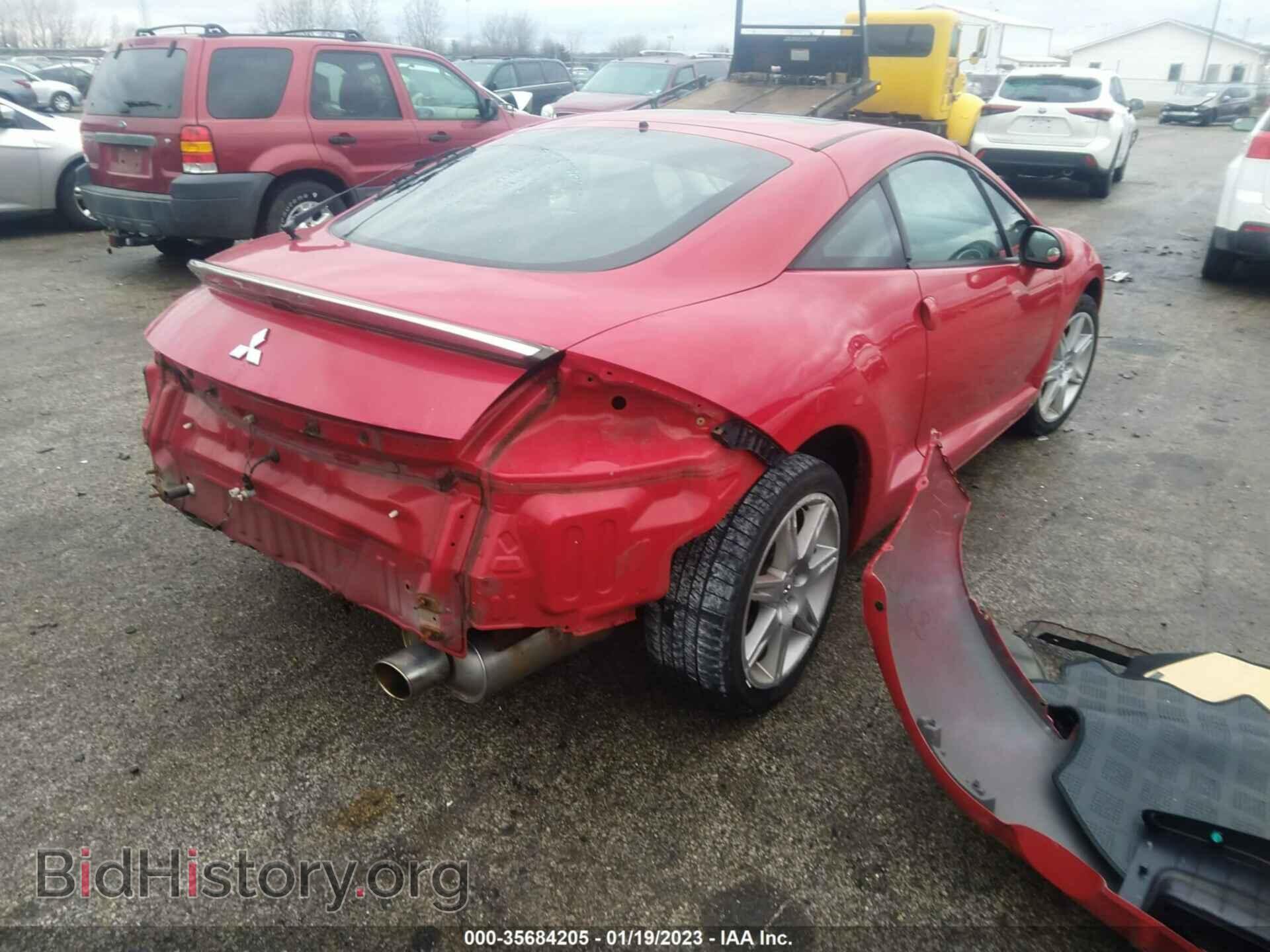 2007 MITSUBISHI ECLIPSE - VIN: 4A3AK34T27E006199 - Фото 4