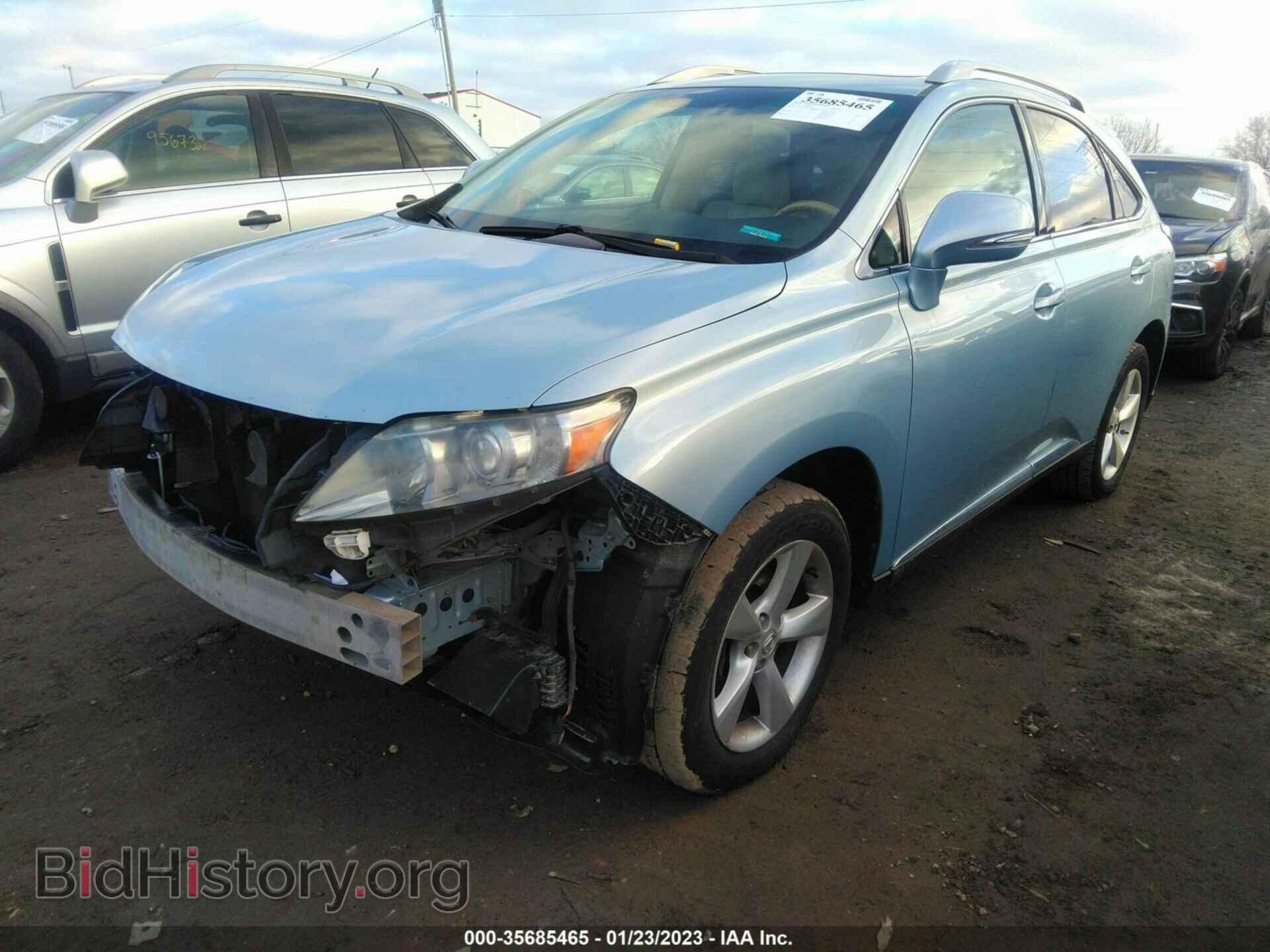2011 LEXUS RX 350 - VIN: 2T2BK1BA4BC097058 - Фото 2