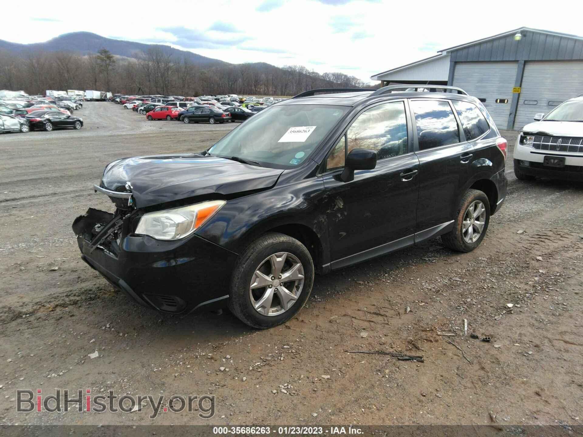 2014 SUBARU FORESTER - VIN: JF2SJAEC4EH470511 - Фото 2