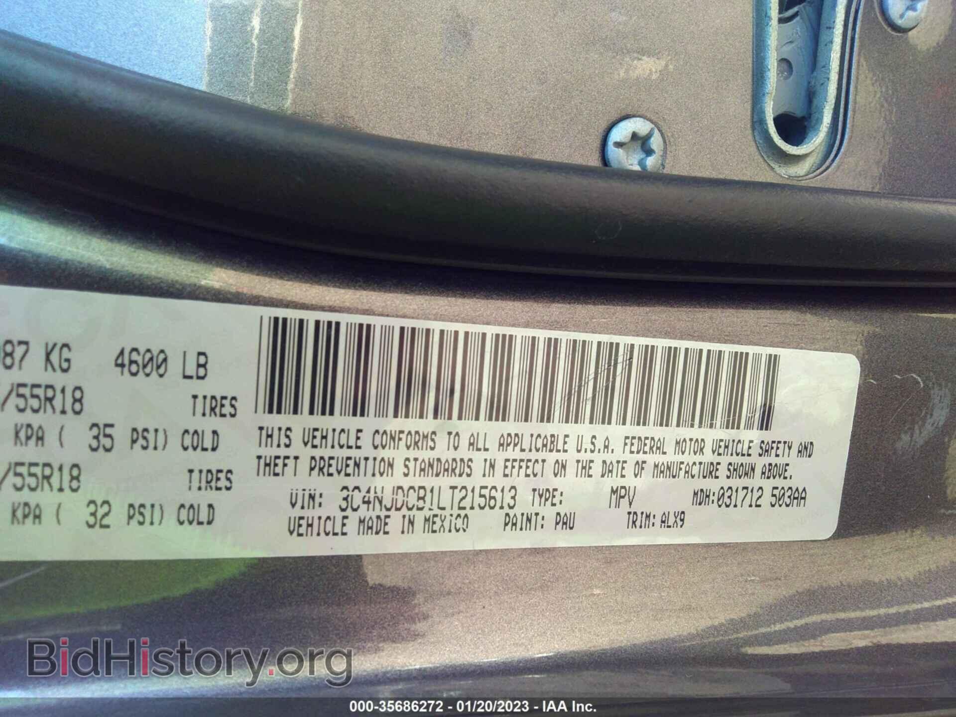 2020 JEEP COMPASS - VIN: 3C4NJDCB1LT215613 - Photo 9