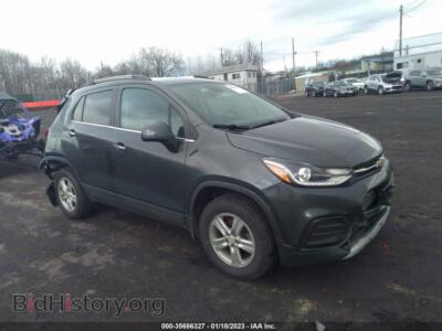 2020 Chevrolet TRAX LT, gray — VIN 3GNCJPSB5LL160245, IAAI