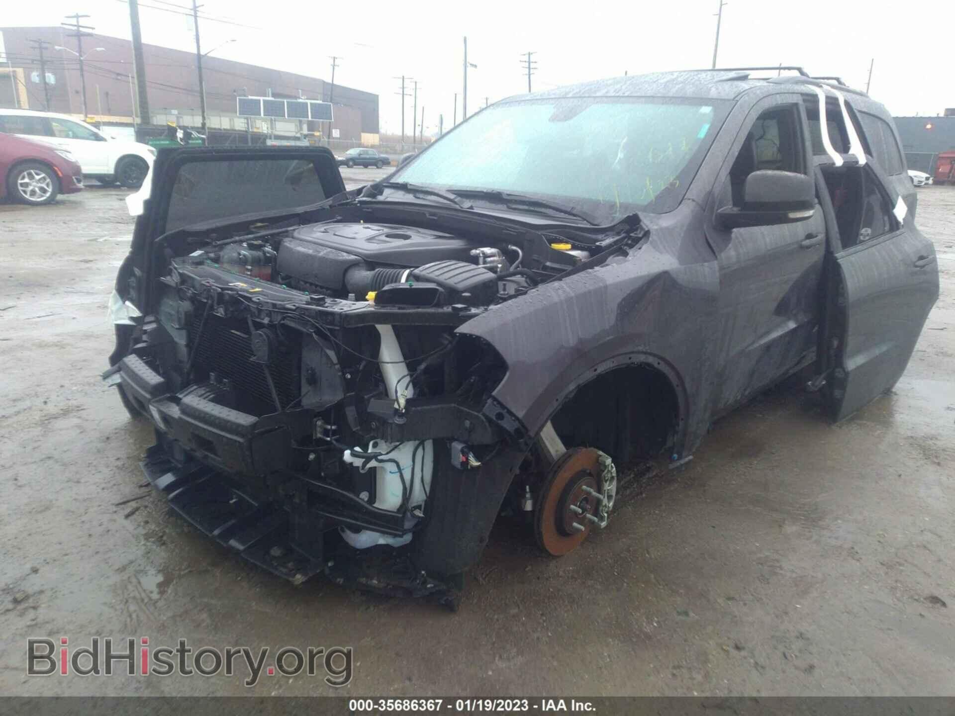 2021 DODGE DURANGO - VIN: 1C4RDJDG3MC716677 - Фото 2