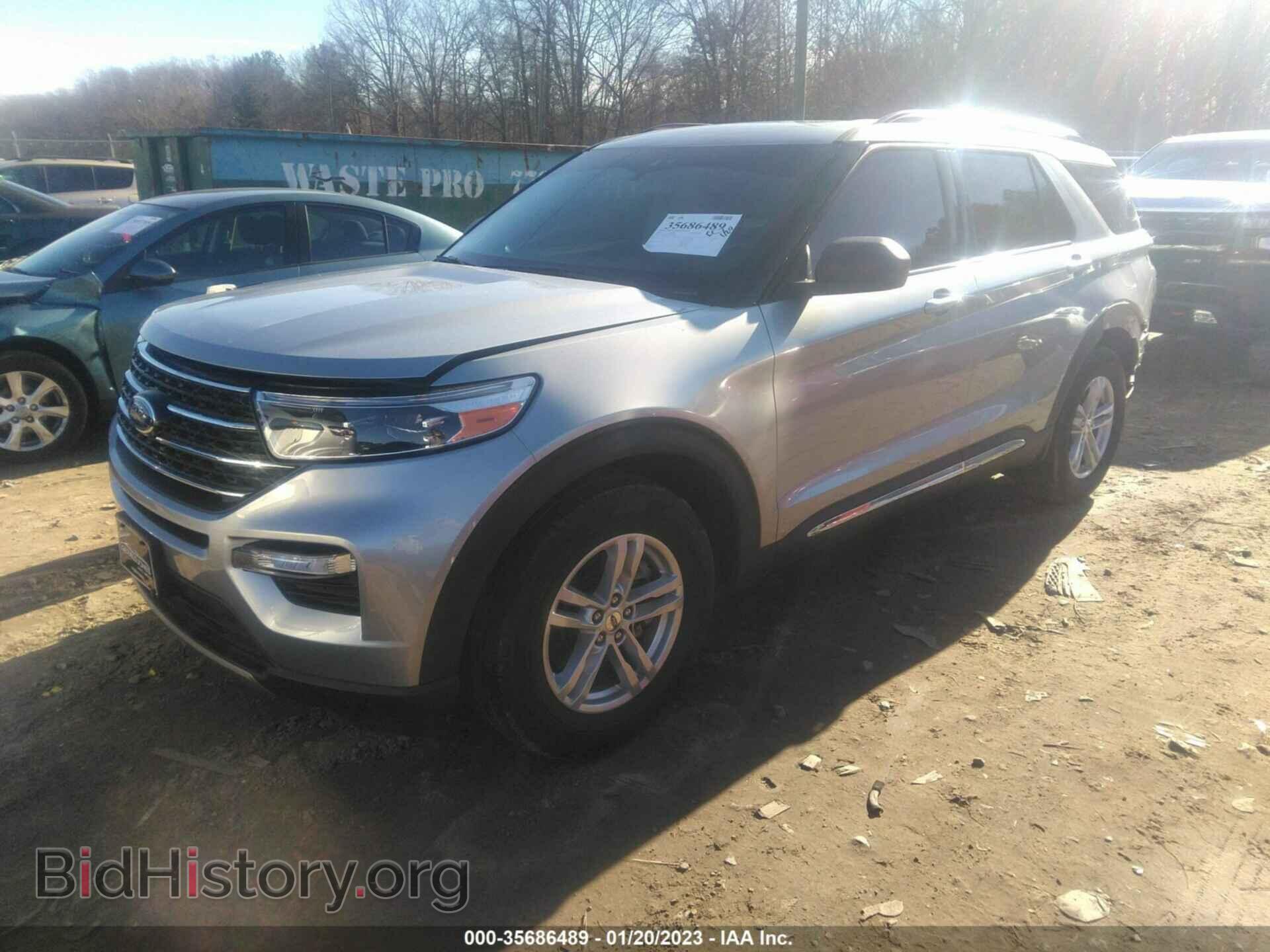 2022 FORD EXPLORER - VIN: 1FMSK7DH7NGA00762 - Фото 2