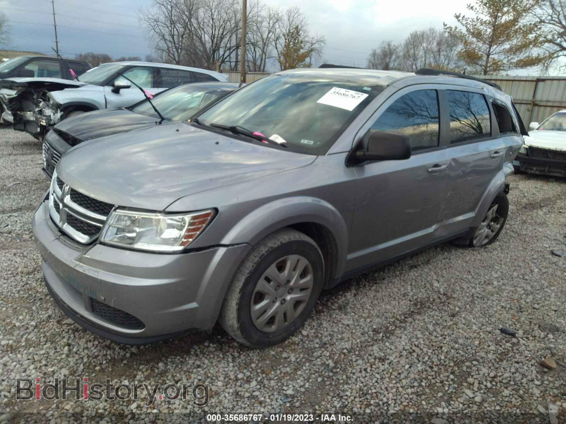2018 DODGE JOURNEY - VIN: 3C4PDCAB1JT236245 - Фото 2
