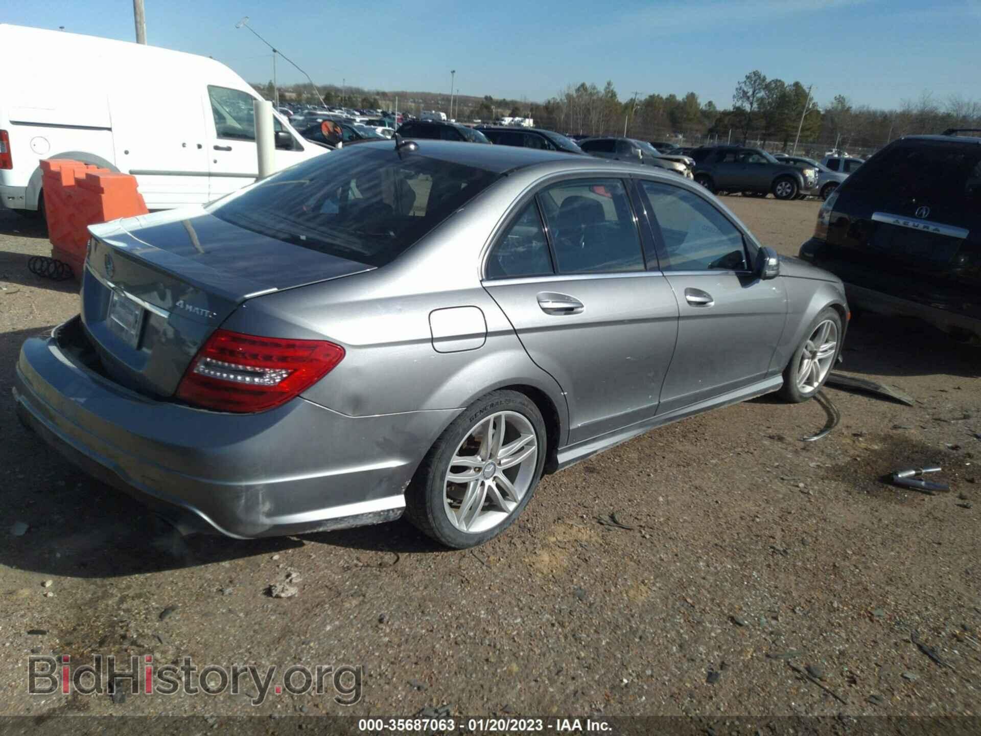 2012 MERCEDES-BENZ C-CLASS - VIN: WDDGF8BB2CR206095 - Фото 4