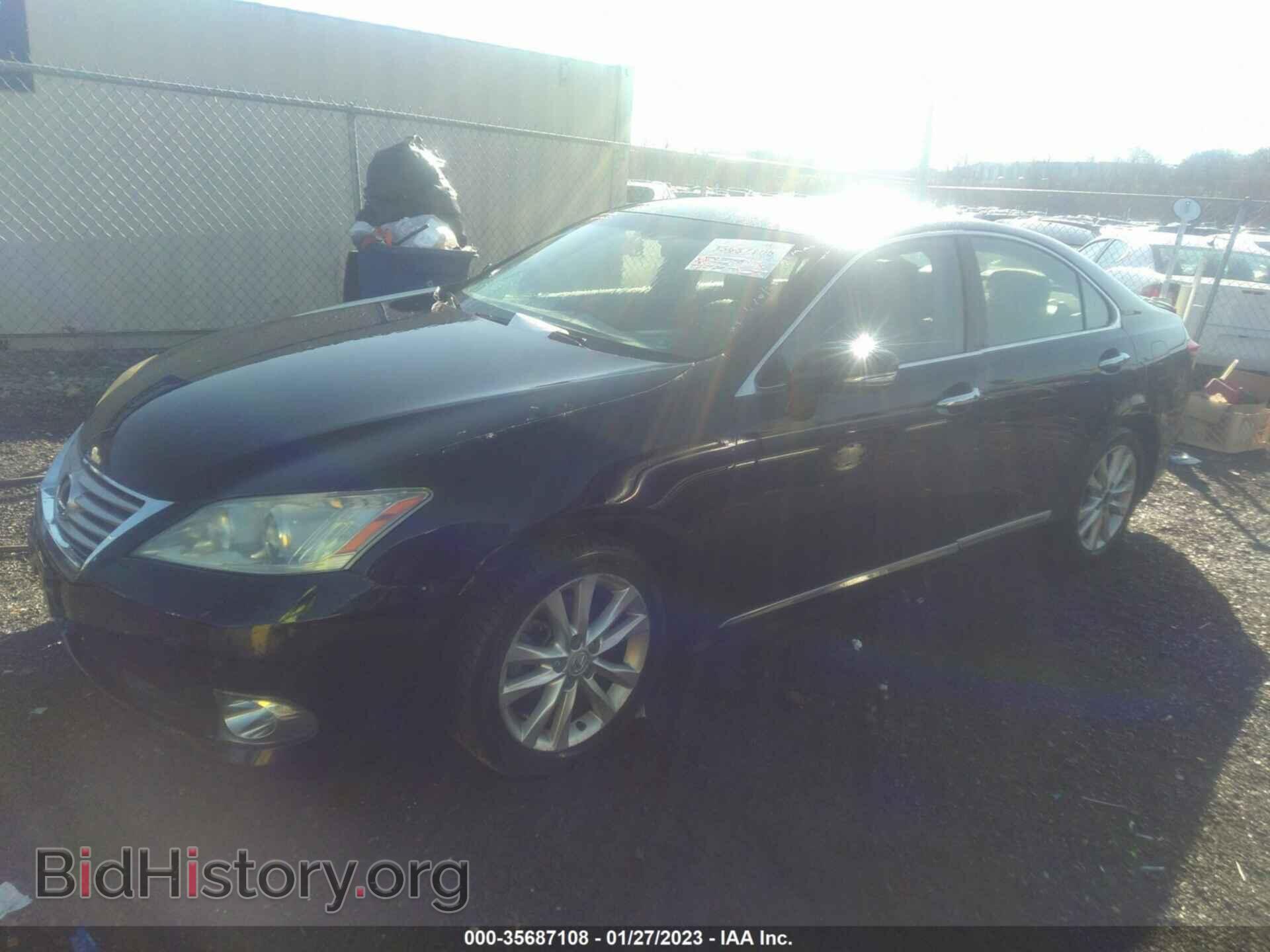 2011 LEXUS ES 350 - VIN: JTHBK1EG3B2446499 - Фото 2