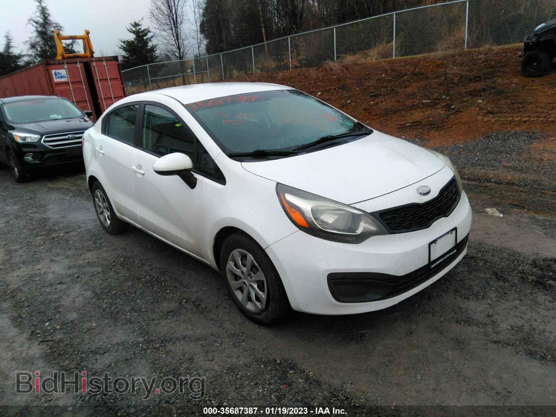 Фотография KNADM4A38D6181502 - KIA RIO 2013