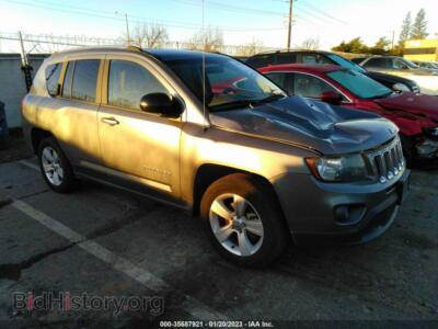 2014 Jeep COMPASS Sport, gray — VIN 1C4NJDBB5ED593248, IAAI