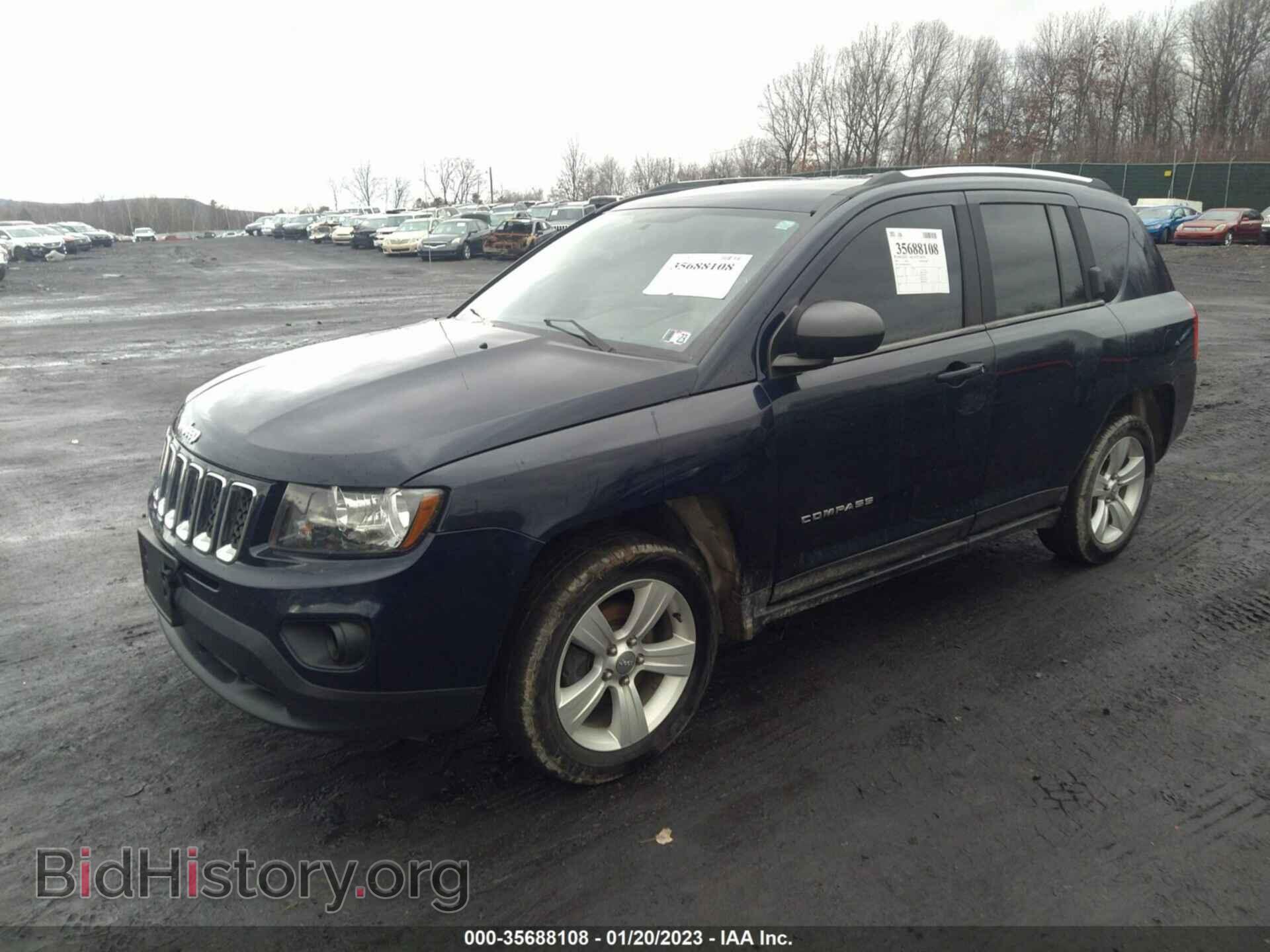 2013 JEEP COMPASS - VIN: 1C4NJDBB2DD269723 - Фото 2