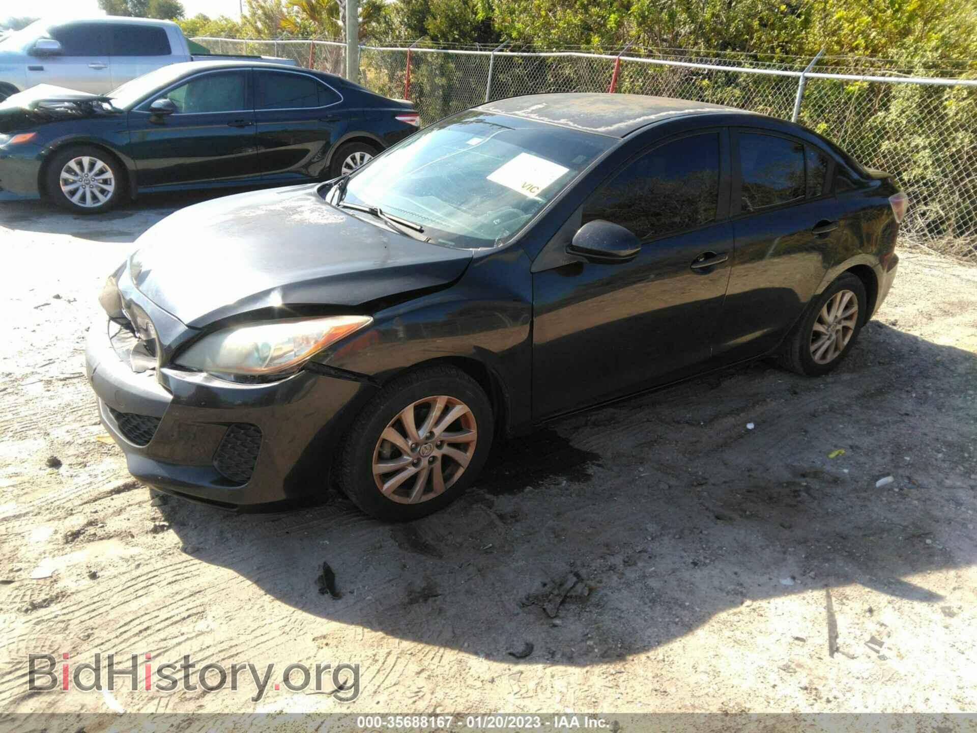 2012 MAZDA MAZDA3 - VIN: JM1BL1V70C1664695 - Фото 2