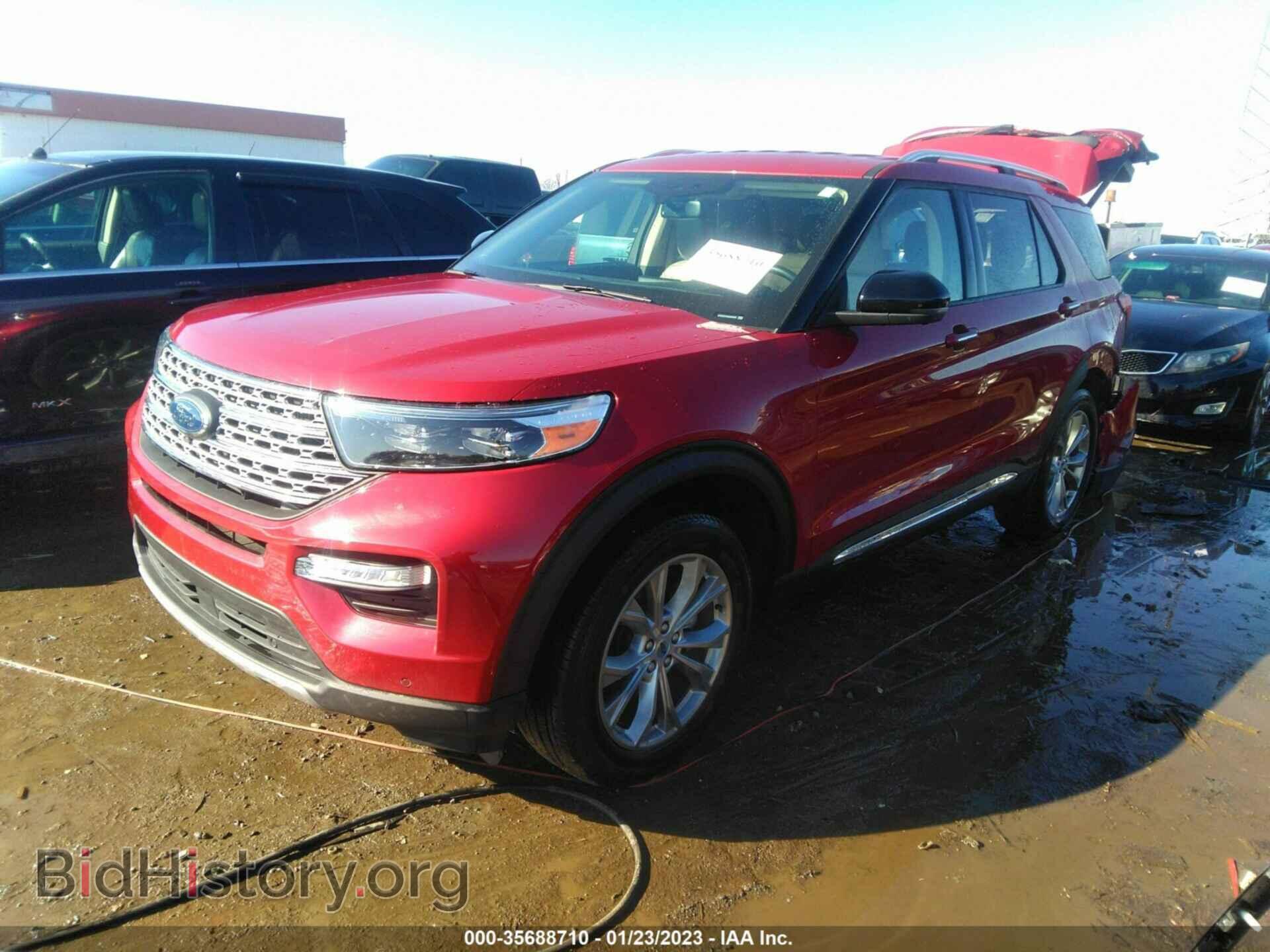 2022 FORD EXPLORER - VIN: 1FMSK8FH4NGB04466 - Фото 2
