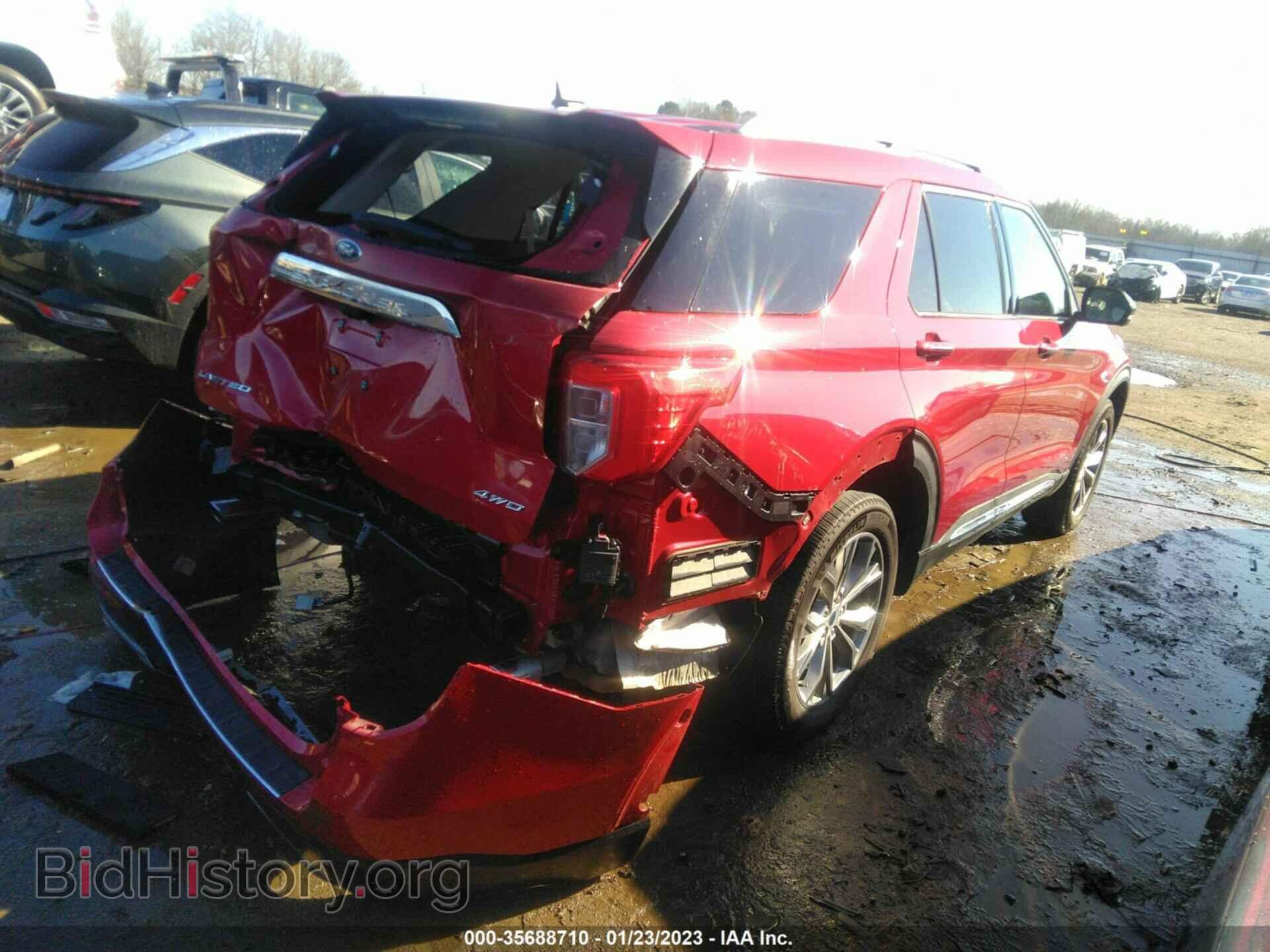 2022 FORD EXPLORER - VIN: 1FMSK8FH4NGB04466 - Фото 4