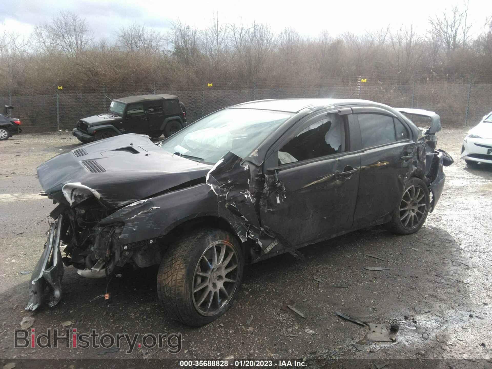 2015 MITSUBISHI LANCER EVOLUTION - VIN: JA32W8FV9FU018831 - Photo 2