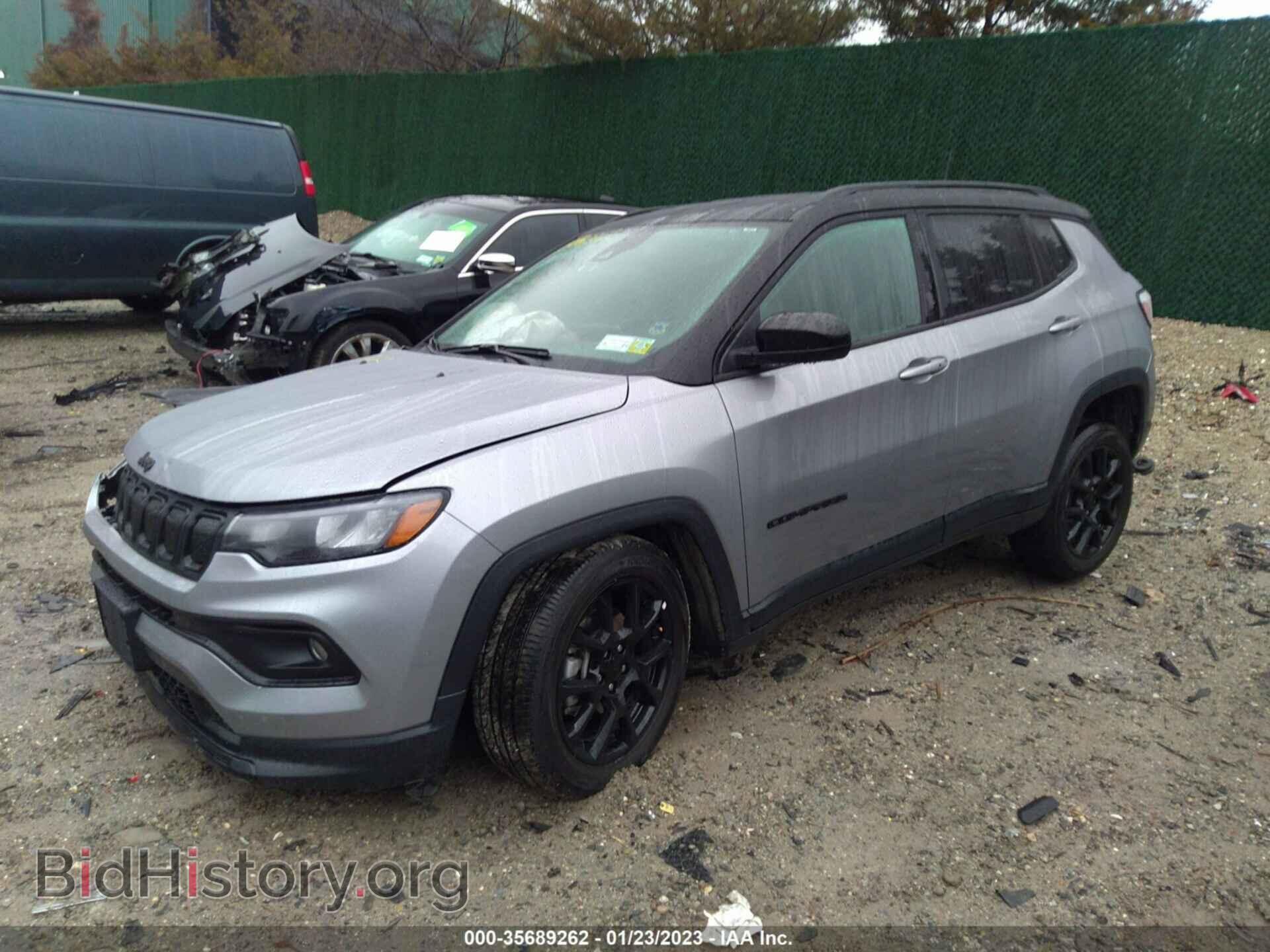 2022 JEEP COMPASS - VIN: 3C4NJDBB2NT195327 - Фото 2