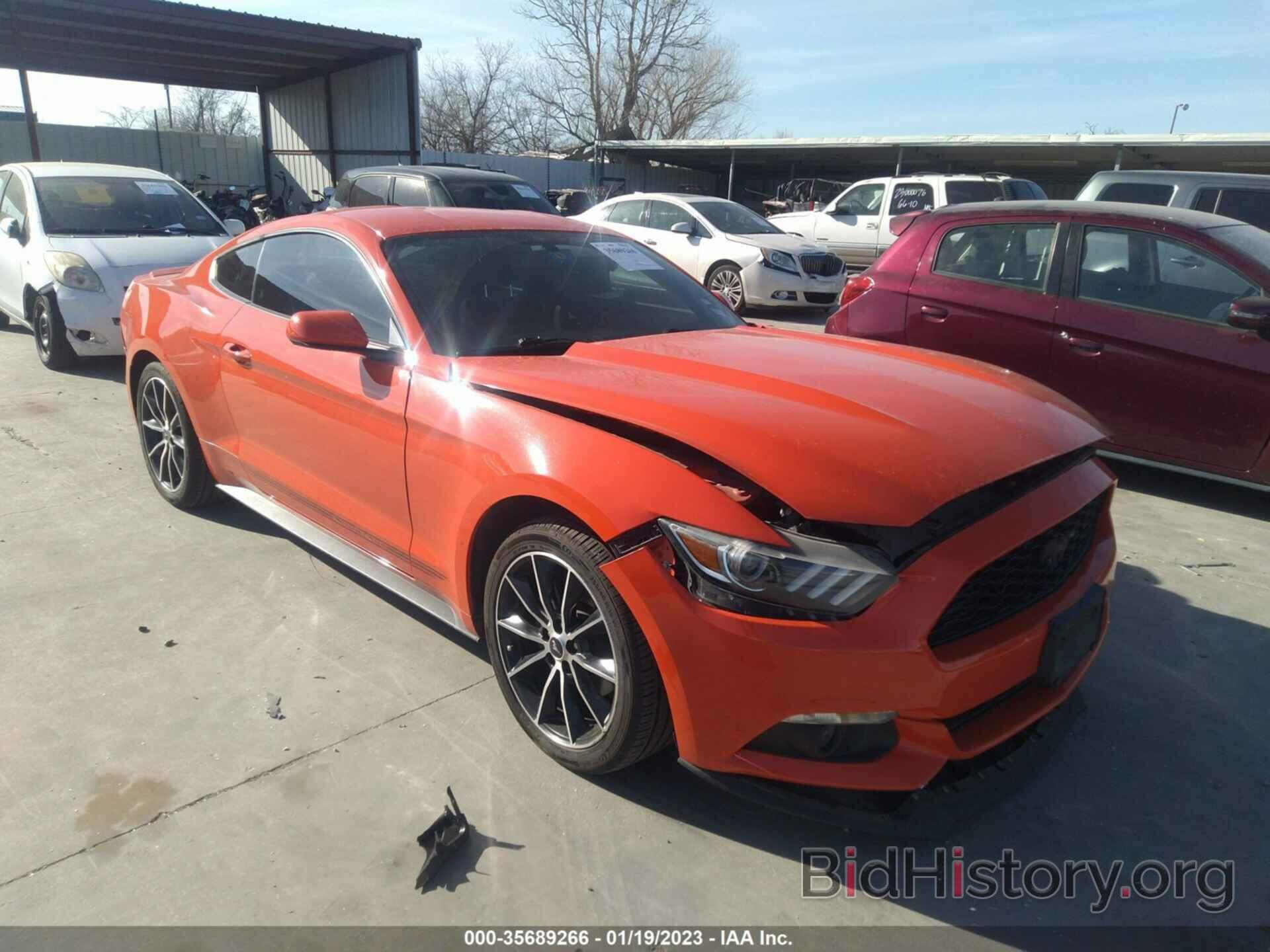 Photo 1FA6P8TH0G5225222 - FORD MUSTANG 2016