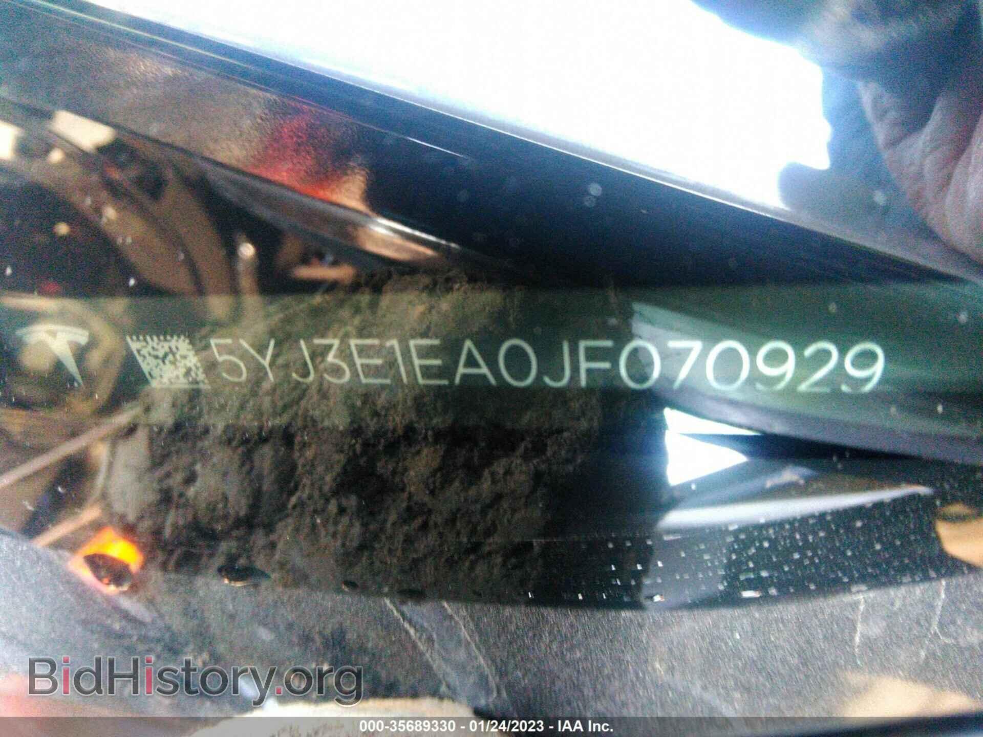 2018 TESLA MODEL 3 - VIN: 5YJ3E1EA0JF070929 - Photo 9