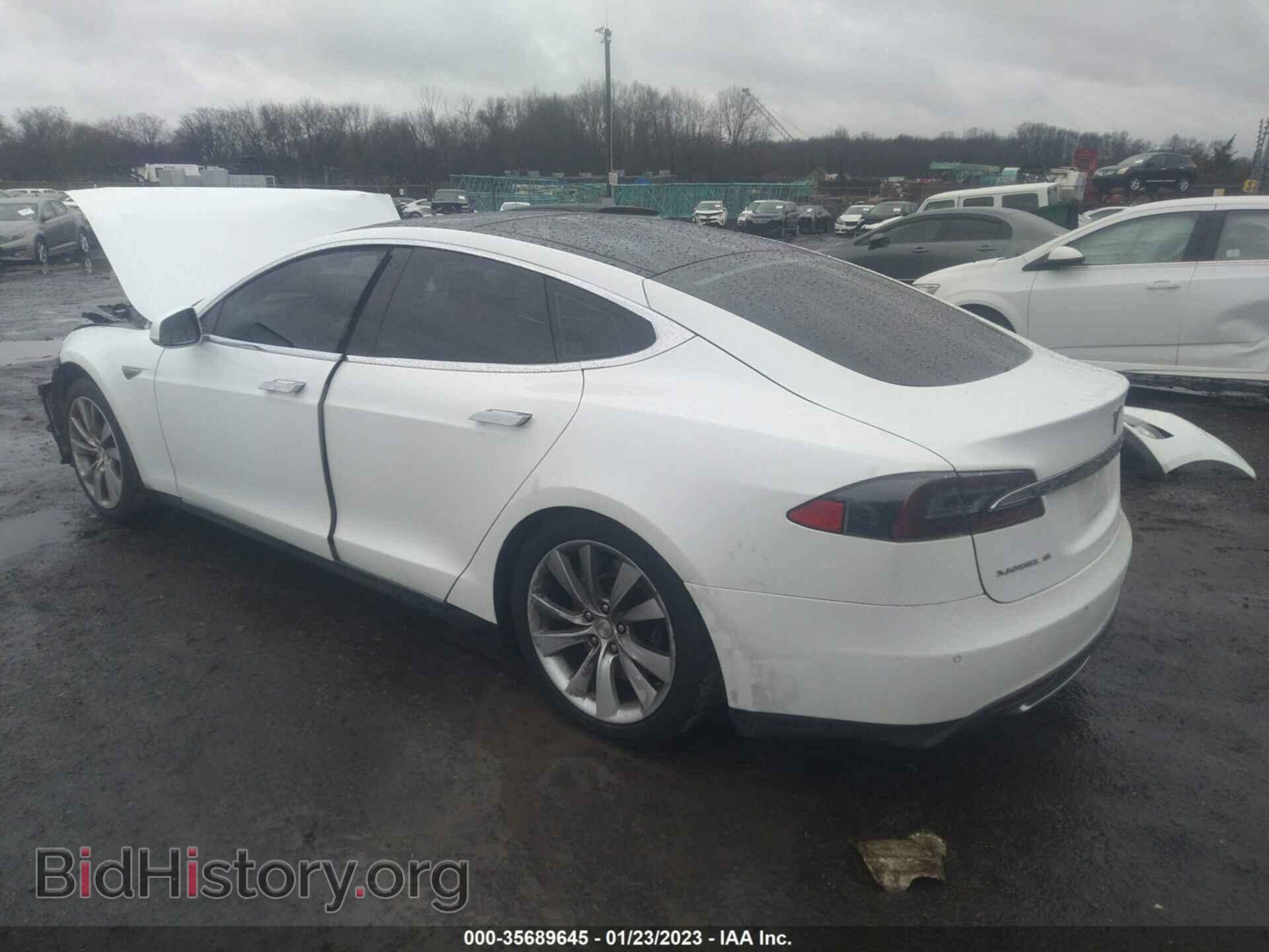 2014 TESLA MODEL S - VIN: 5YJSA1H11EFP43543 - Фото 3