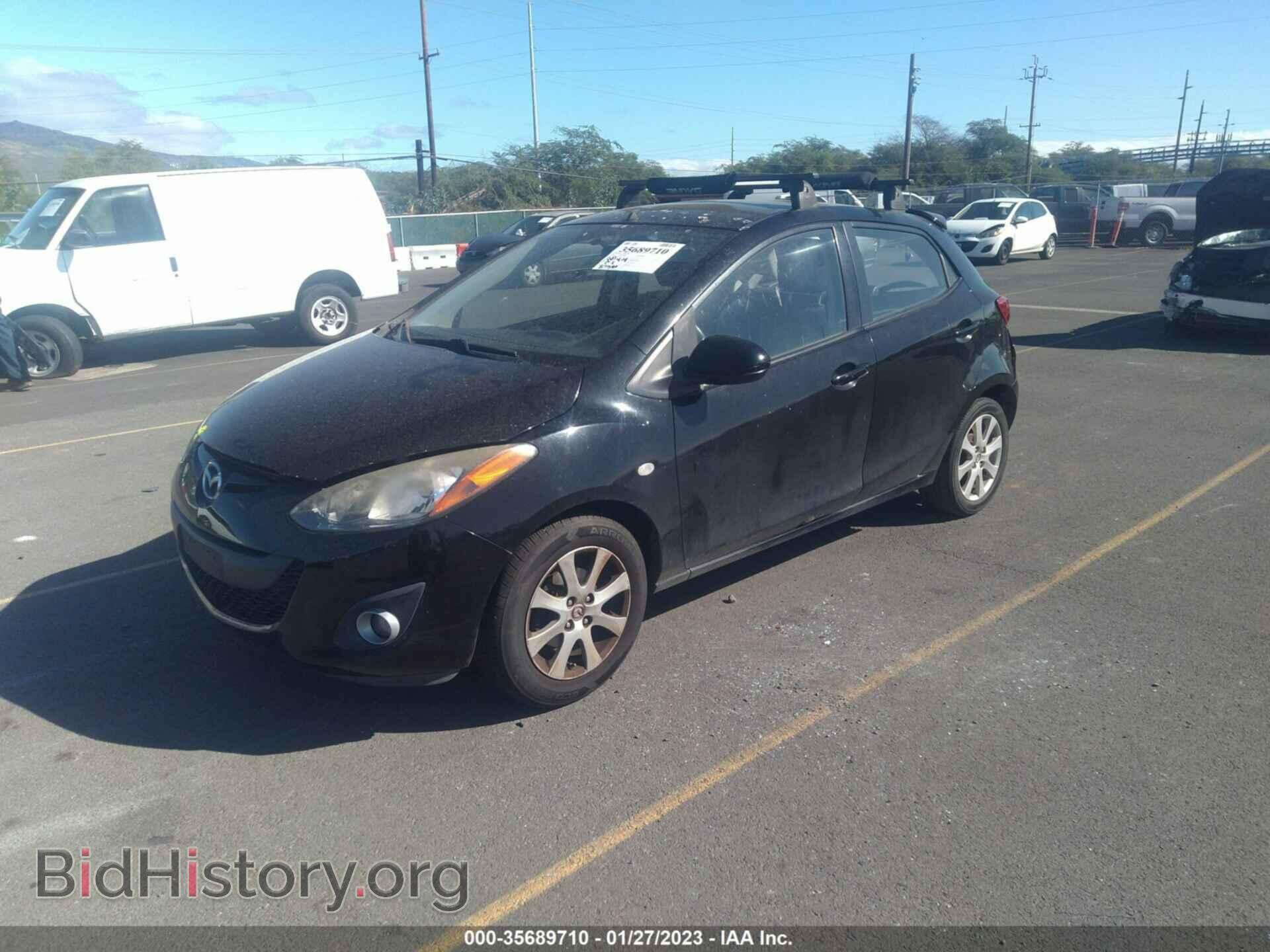 2011 MAZDA MAZDA2 - VIN: JM1DE1HY6B0128779 - Фото 2