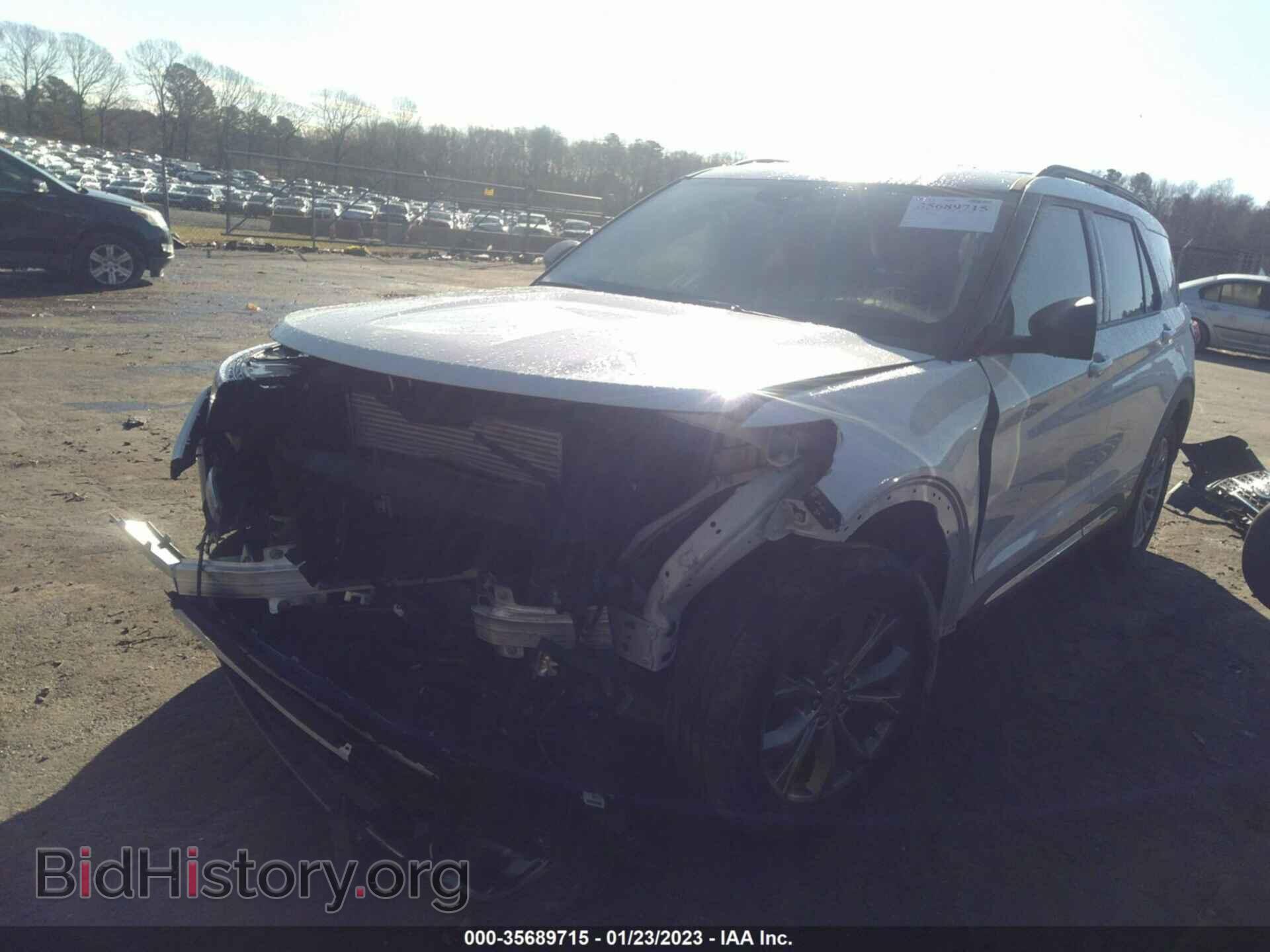 2021 FORD EXPLORER - VIN: 1FMSK7DH4MGC09682 - Фото 2