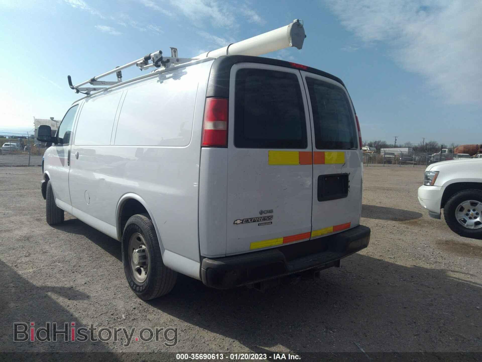 2012 CHEVROLET EXPRESS CARGO VAN - VIN: 1GCWGFCB6C1124391 - Фото 3