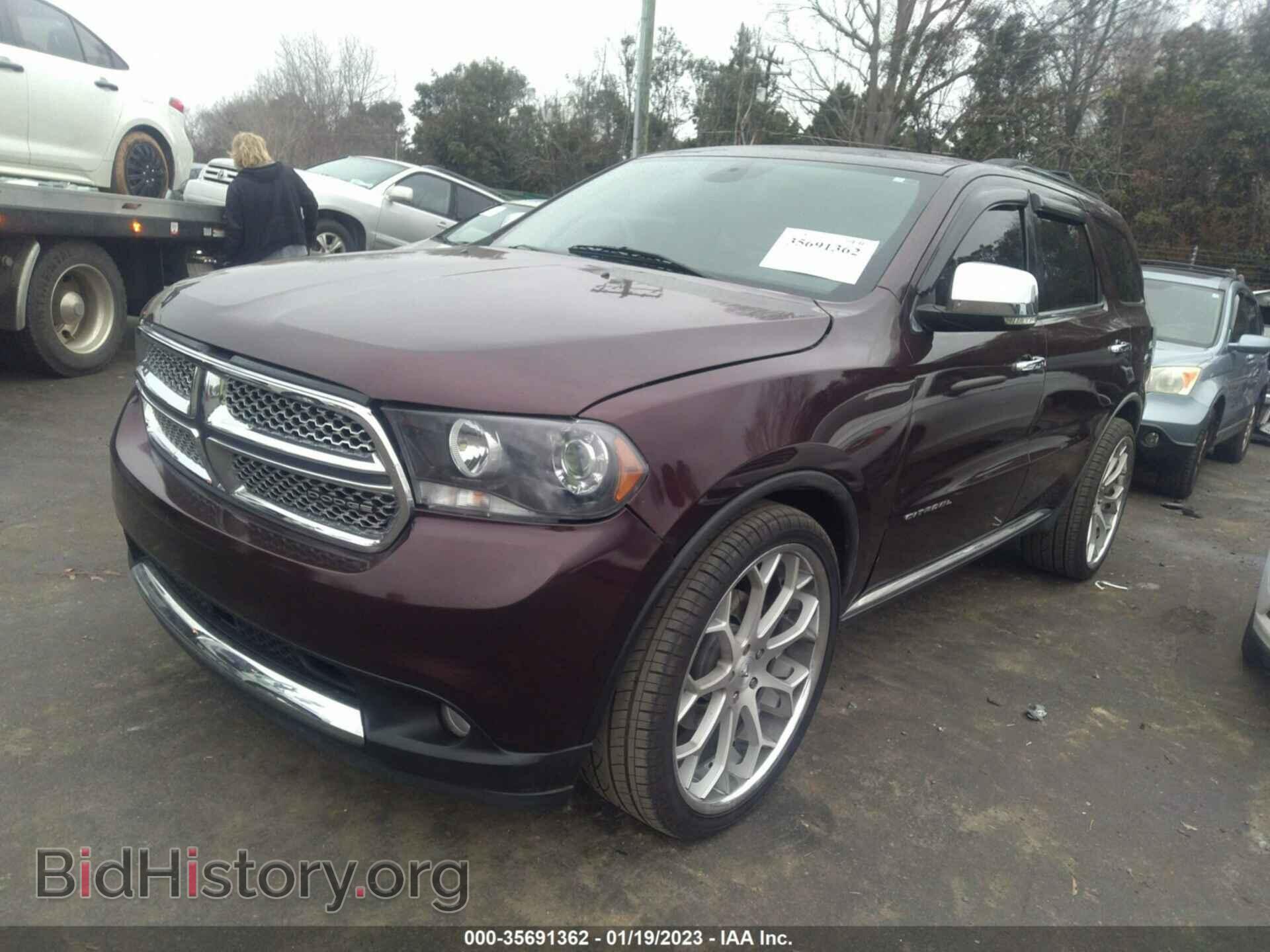 2012 DODGE DURANGO - VIN: 1C4RDJEG7CC181835 - Фото 2