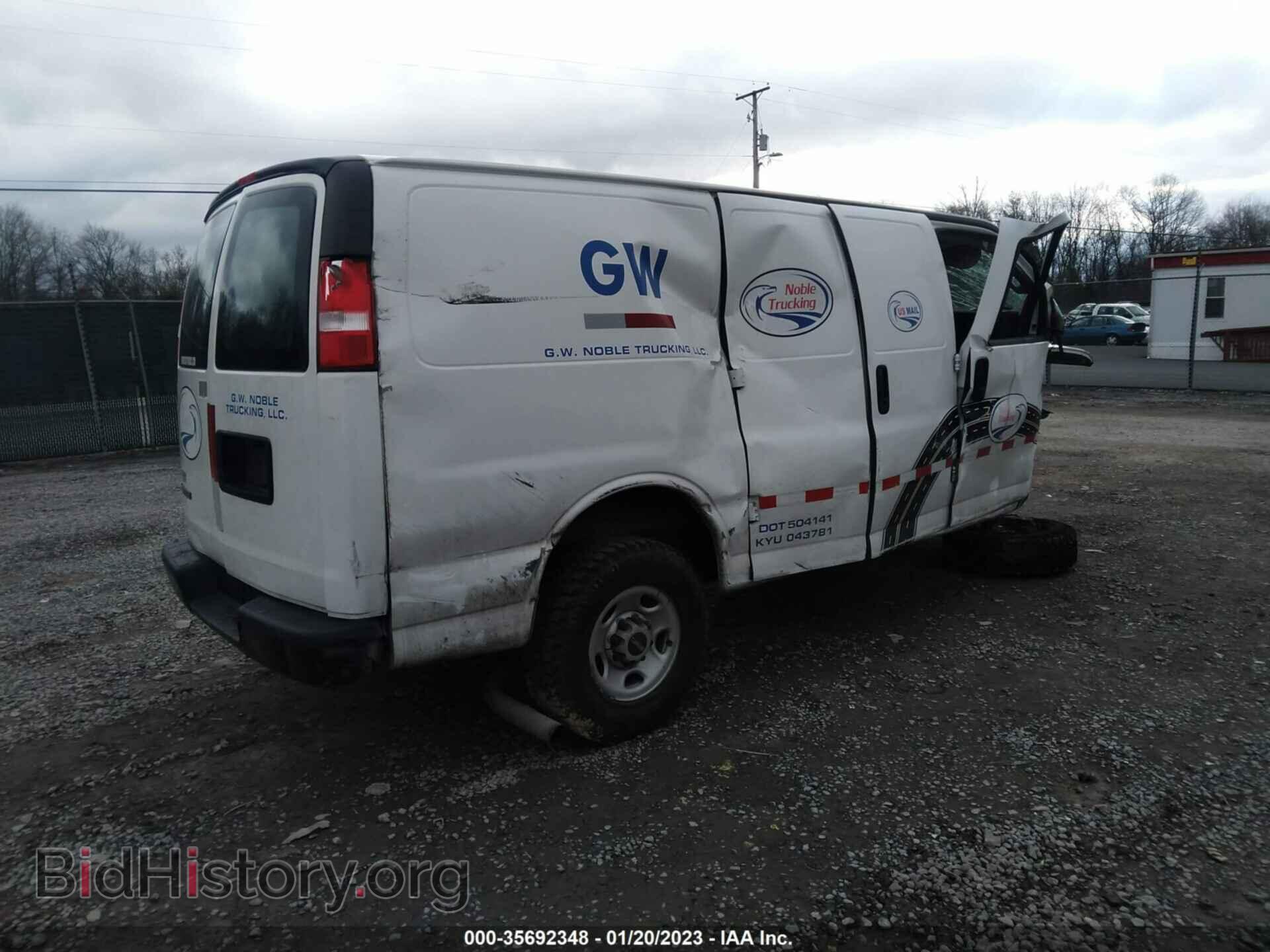 2017 CHEVROLET EXPRESS 2500 - VIN: 1GCWGAFF2H1336715 - Фото 4