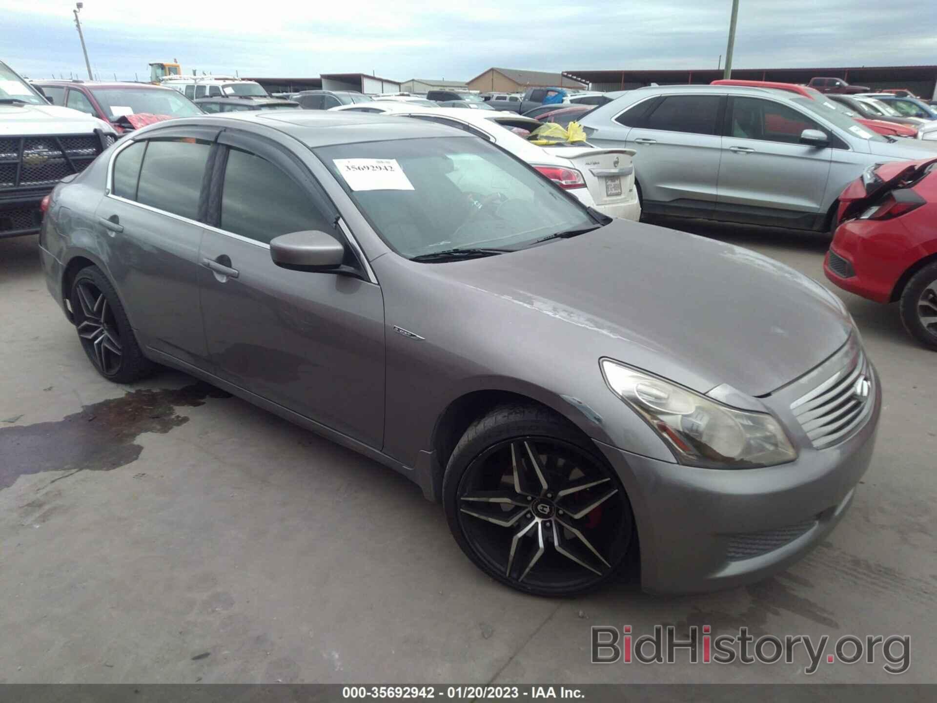 Photo JNKCV61F49M357691 - INFINITI G37 SEDAN 2009