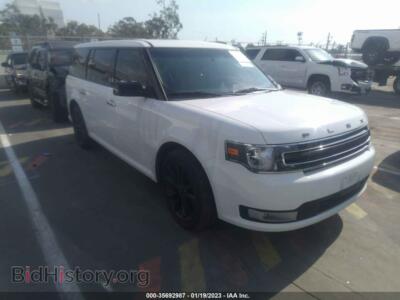 2018 Ford FLEX SEL, белый — VIN 2FMGK5C83JBA03204, IAAI
