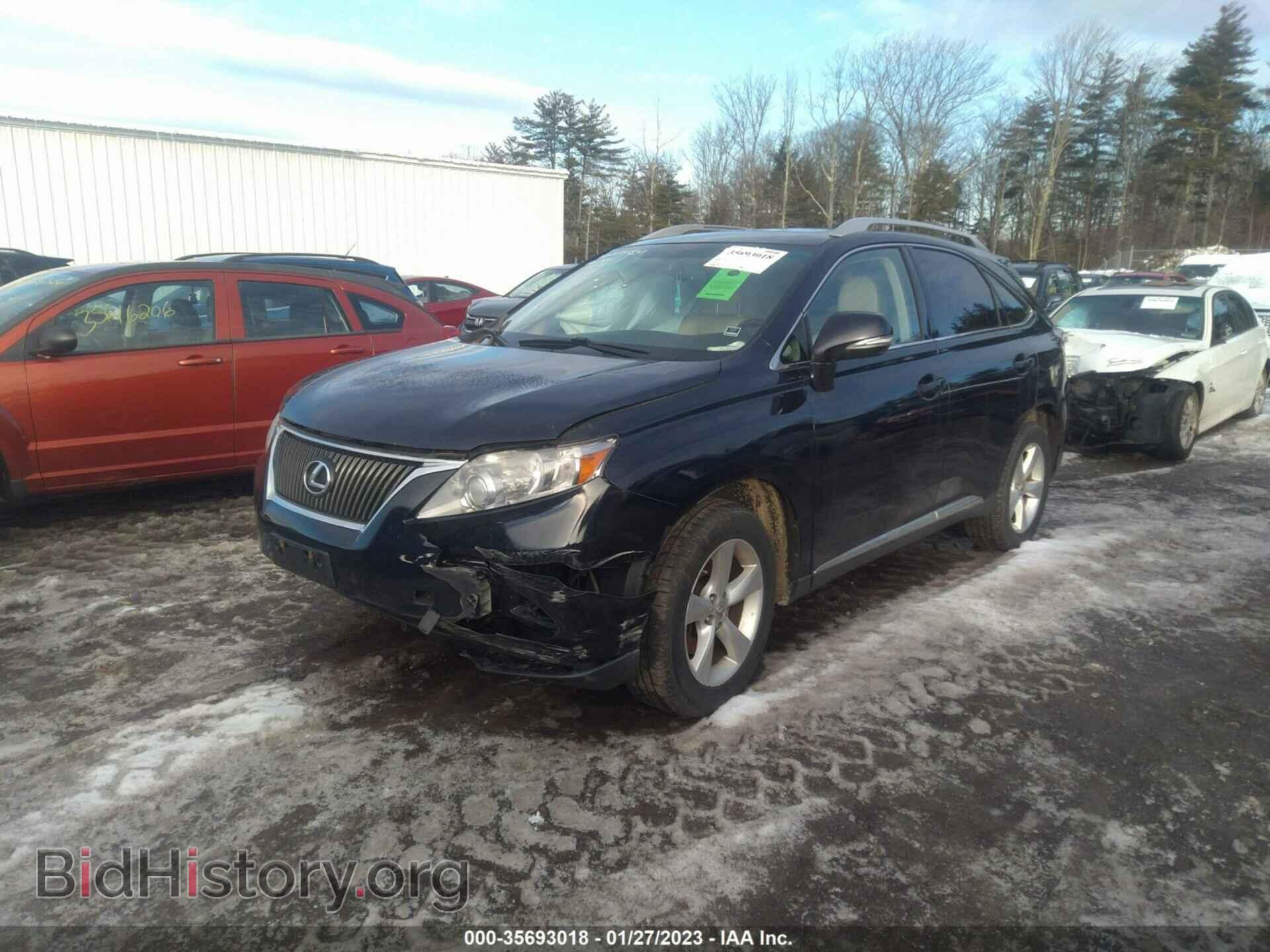 2010 LEXUS RX 350 - VIN: 2T2BK1BA3AC043202 - Фото 2