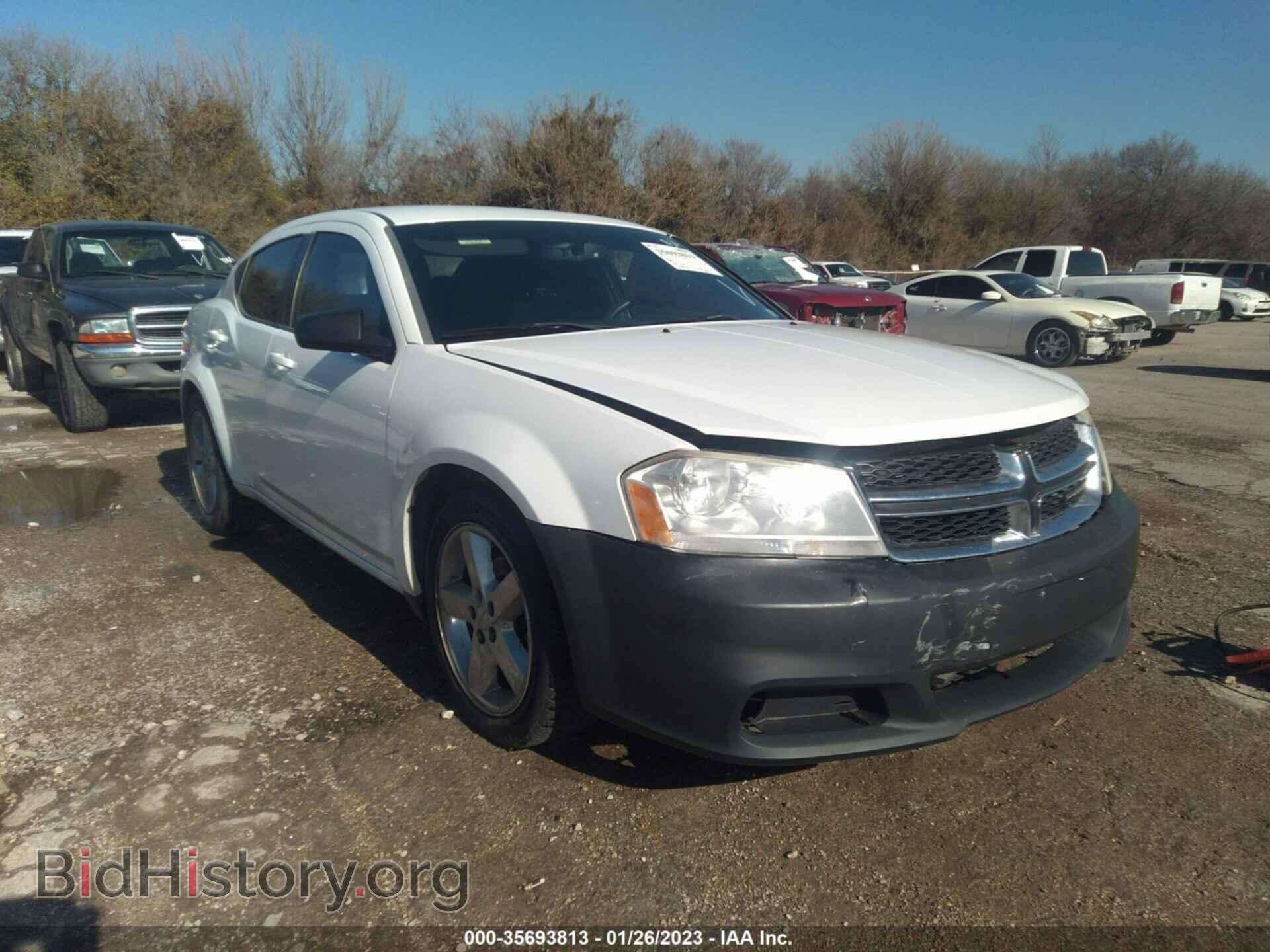 Photo 1C3CDZAB9DN576320 - DODGE AVENGER 2013